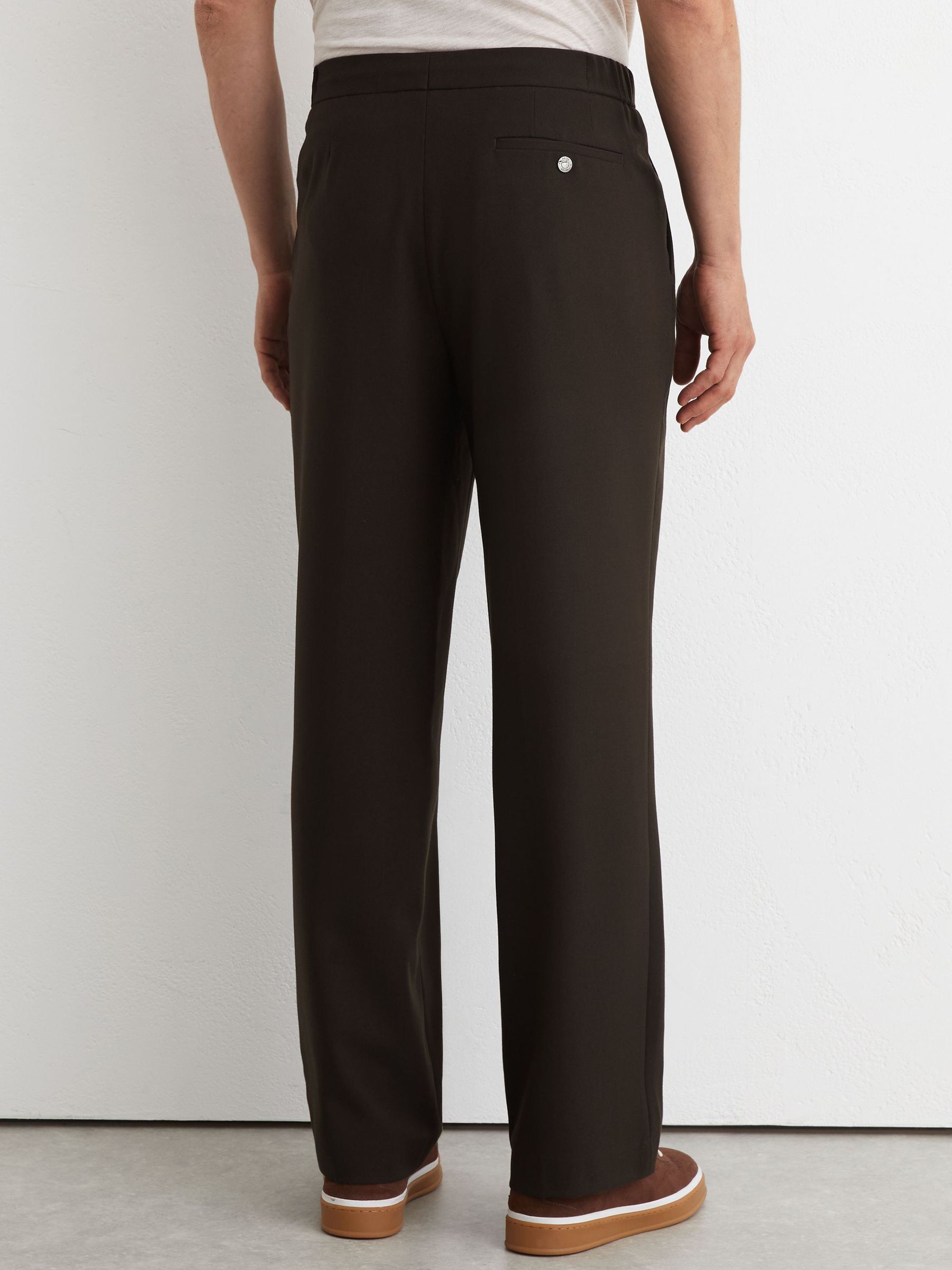 Relaxed Trousers in Brown - Image 6 of 7