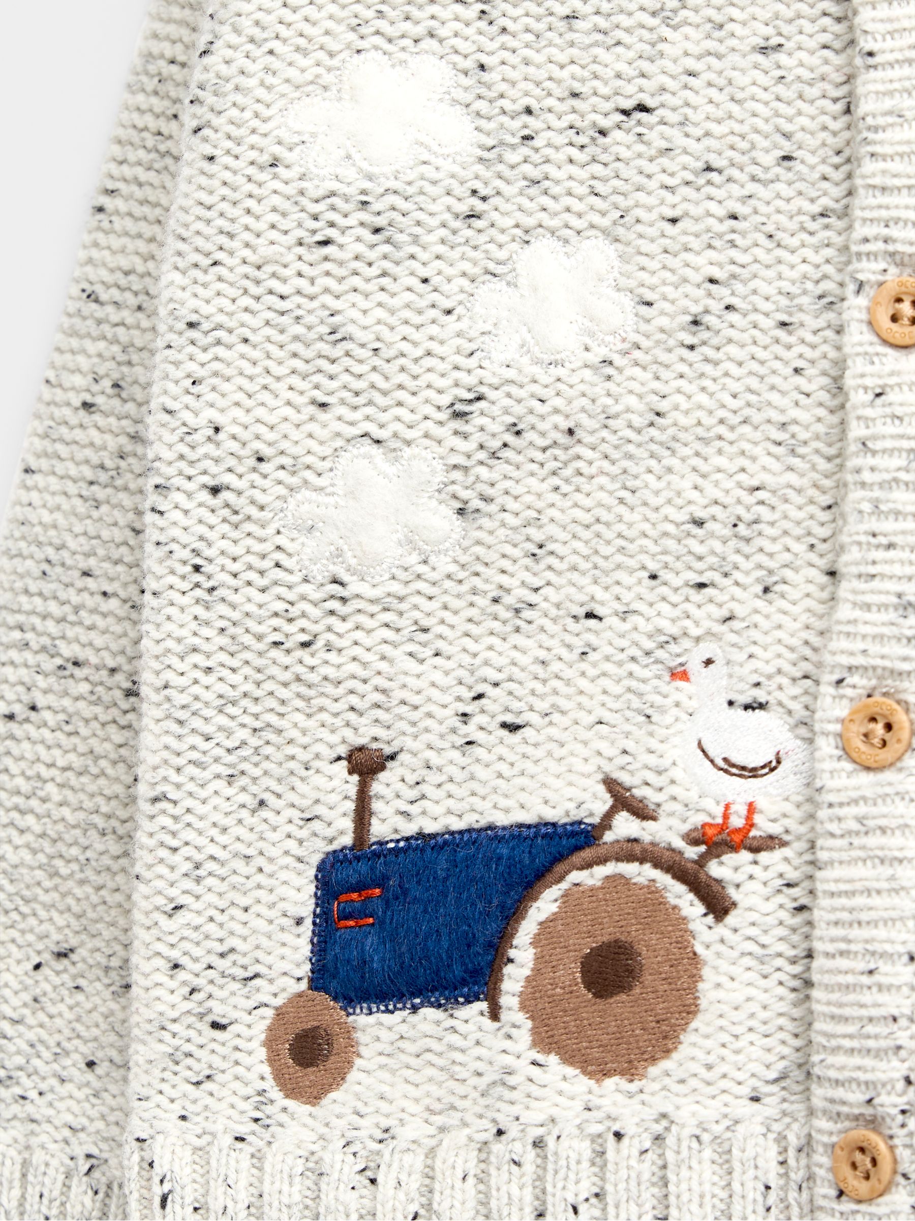 Natural Farmer Little Farmer Knit Cardigan - Image 3 of 4