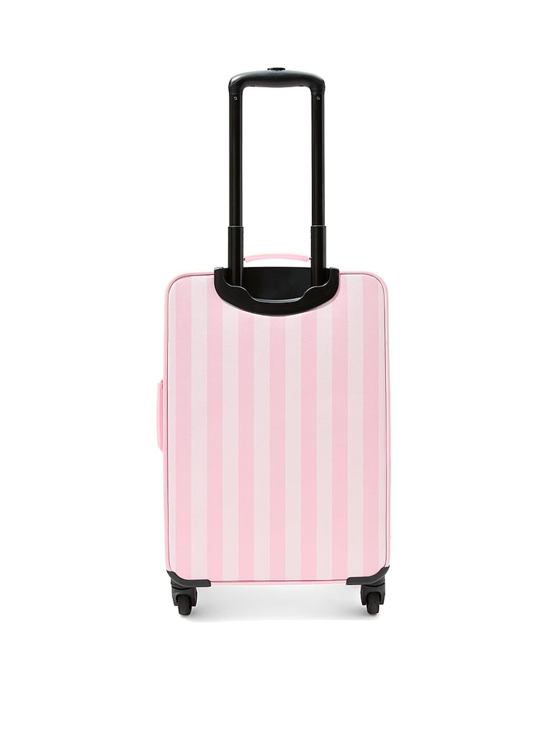 Pink Heritage Stripe Carry On Rolling Suitcase - Image 3 of 3 Pink Heritage Stripe Carry On Rolling Suitcase - Image 3 of 3