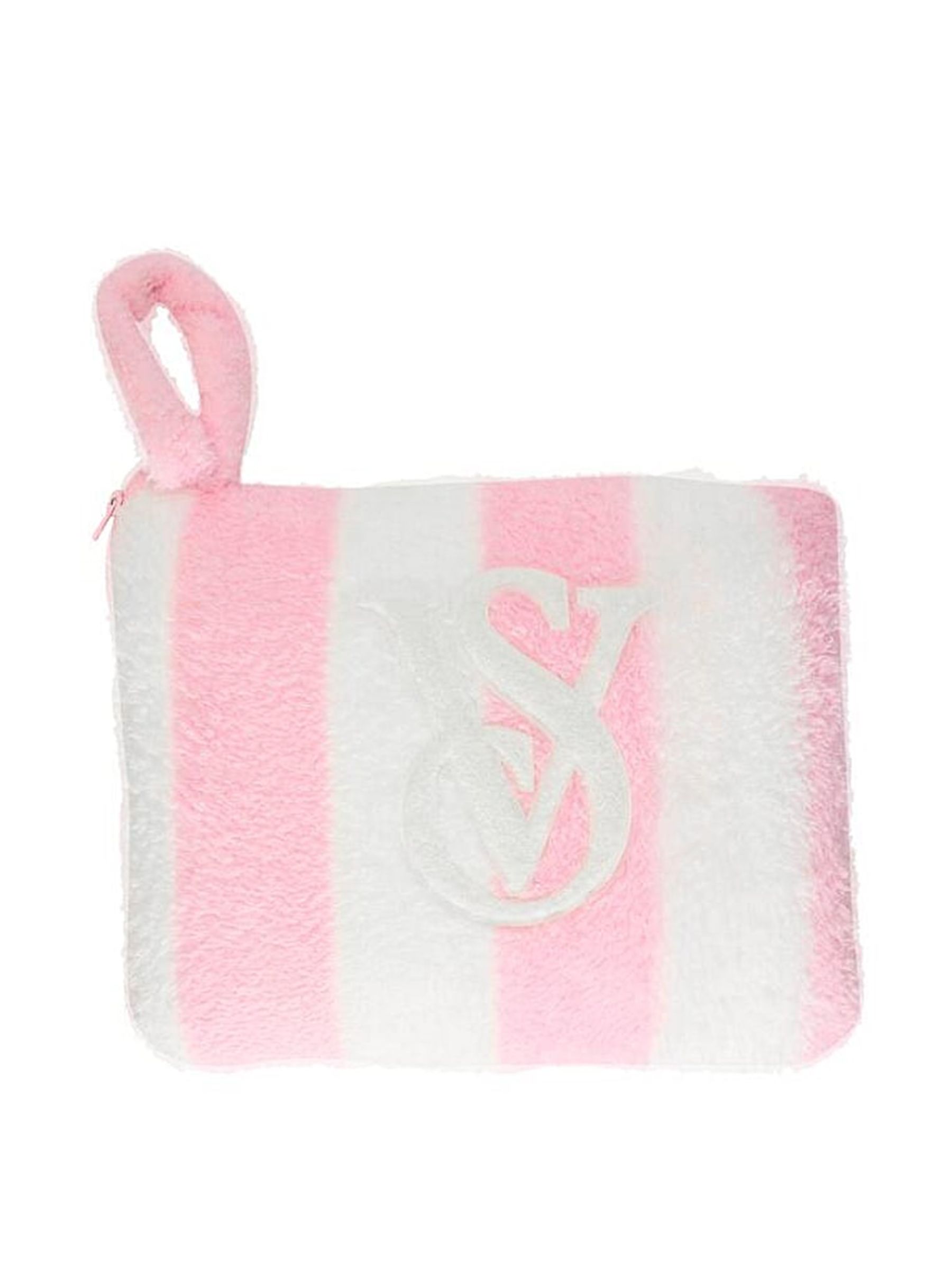 Iconic Stripe Pink Packable Travel Blanket - Image 2 of 3