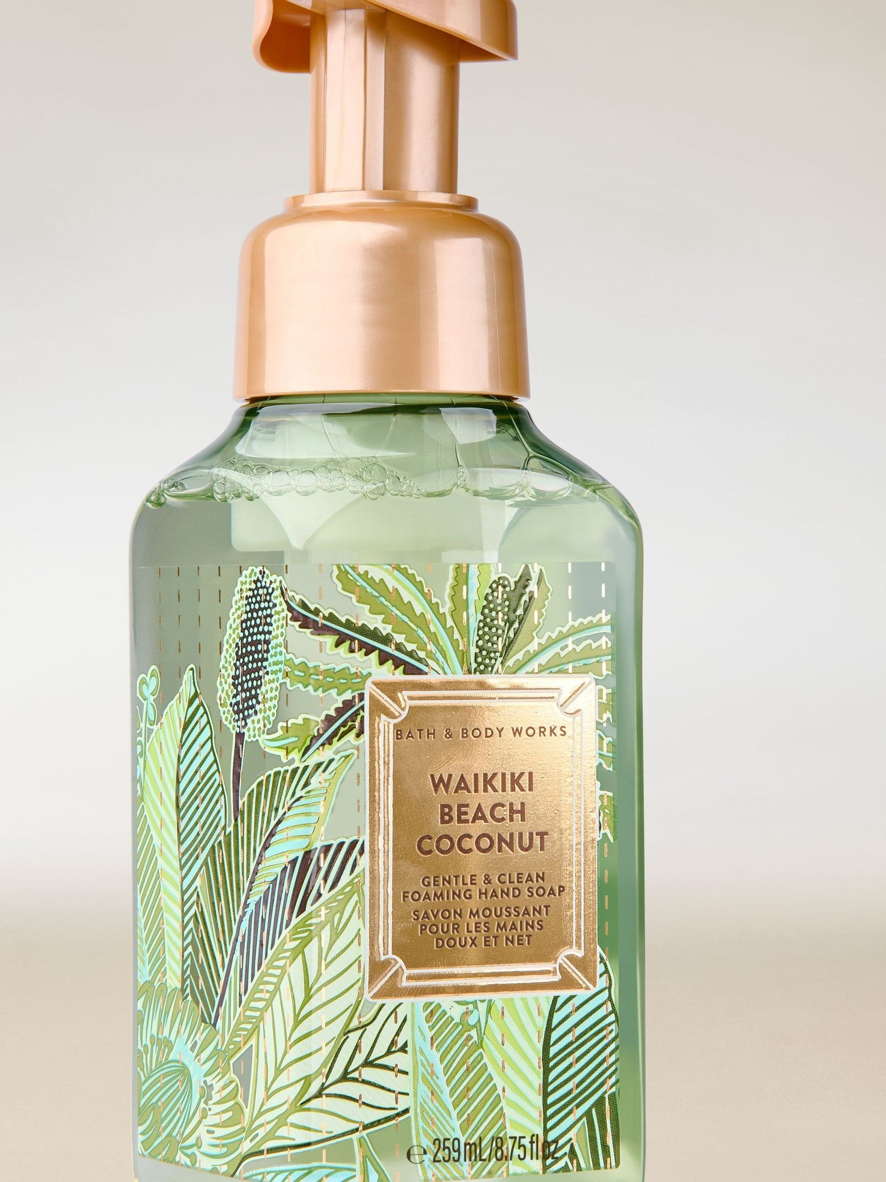 Waikiki Beach Coconut Gentle & Clean Foaming Hand Soap 259ml - Image 2 of 4