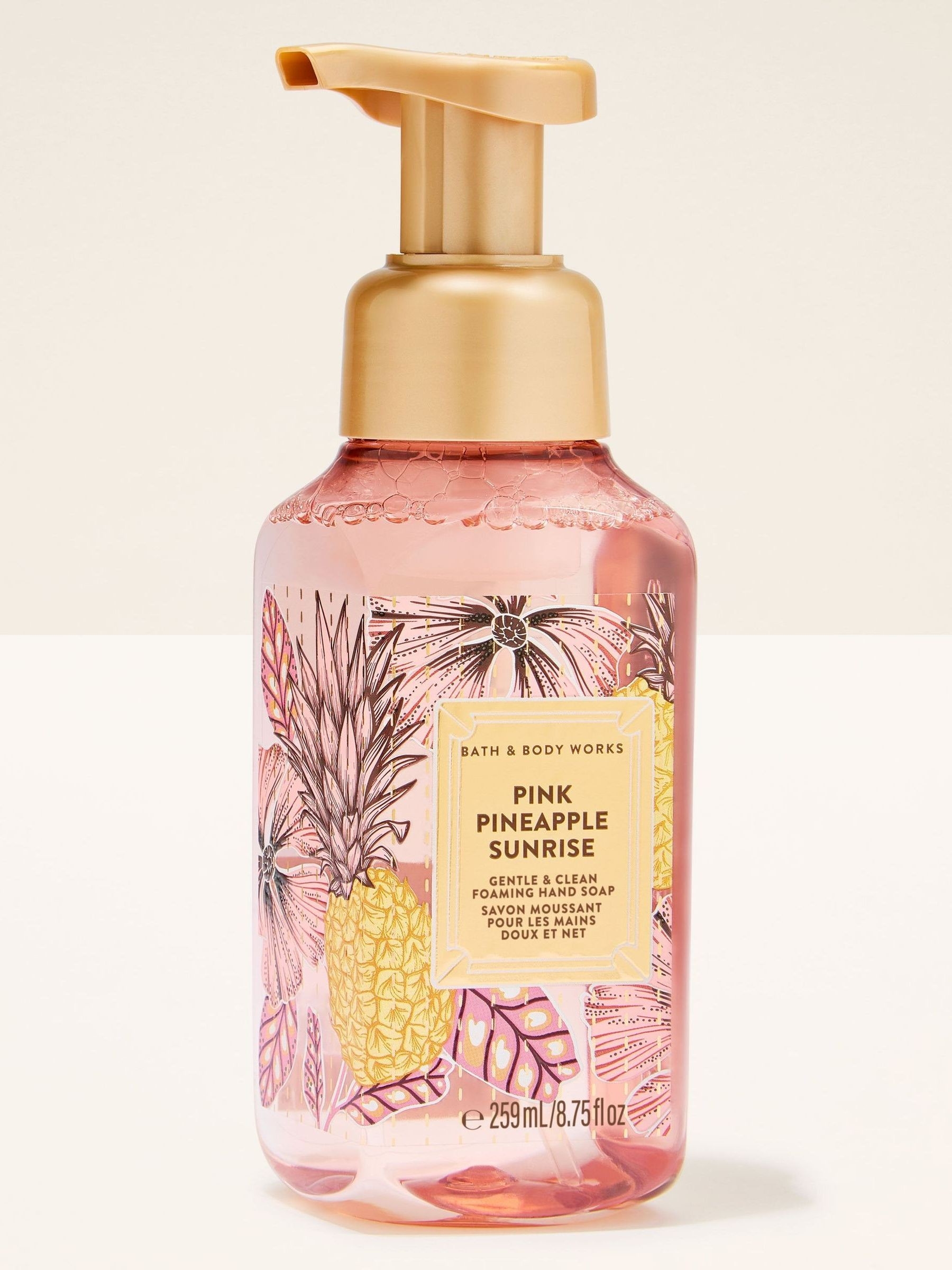 Pink Pineapple Sunrise Gentle & Clean Foaming Hand Soap 259ml - Image 1 of 4