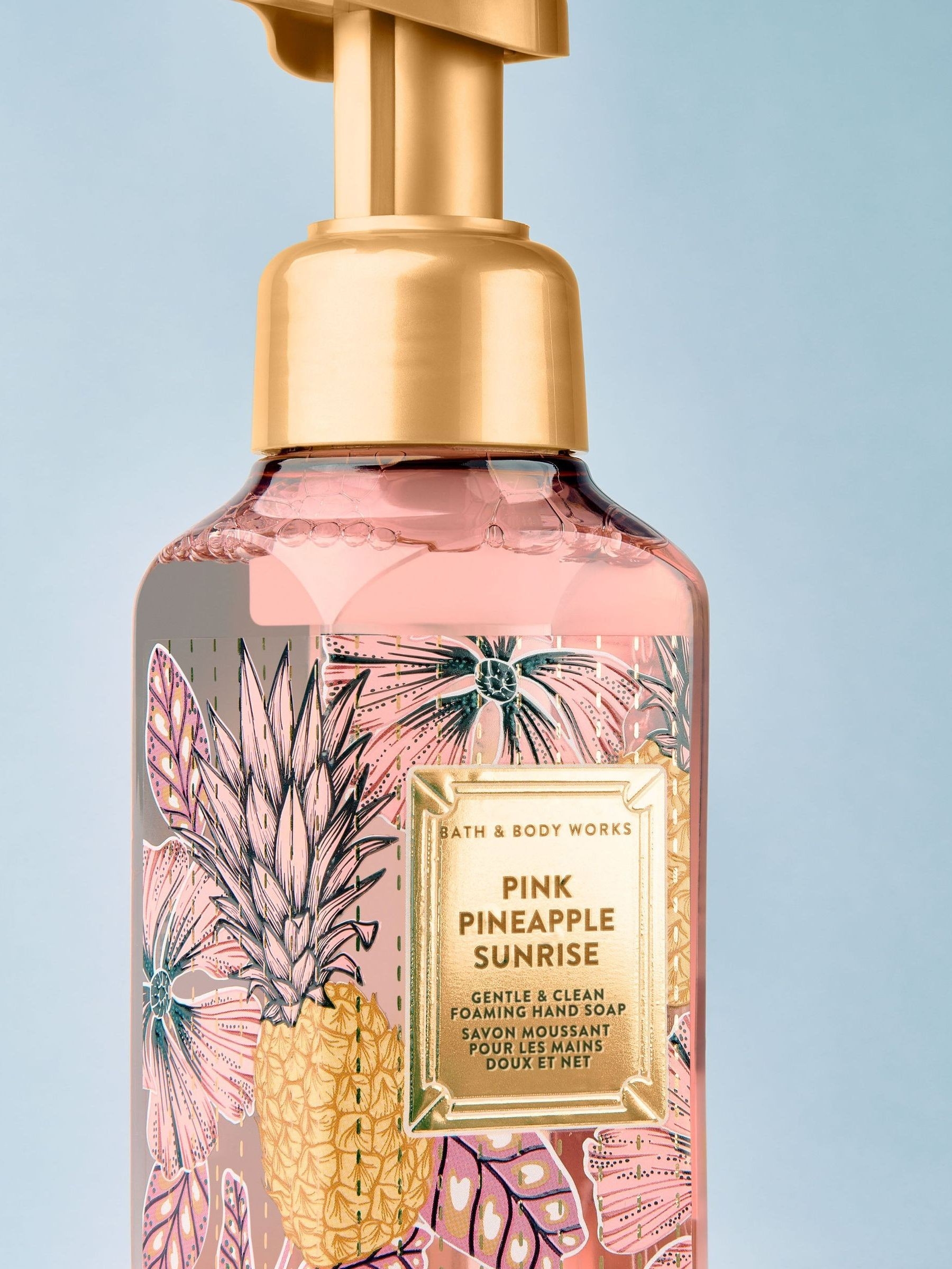 Pink Pineapple Sunrise Gentle & Clean Foaming Hand Soap 259ml - Image 2 of 4