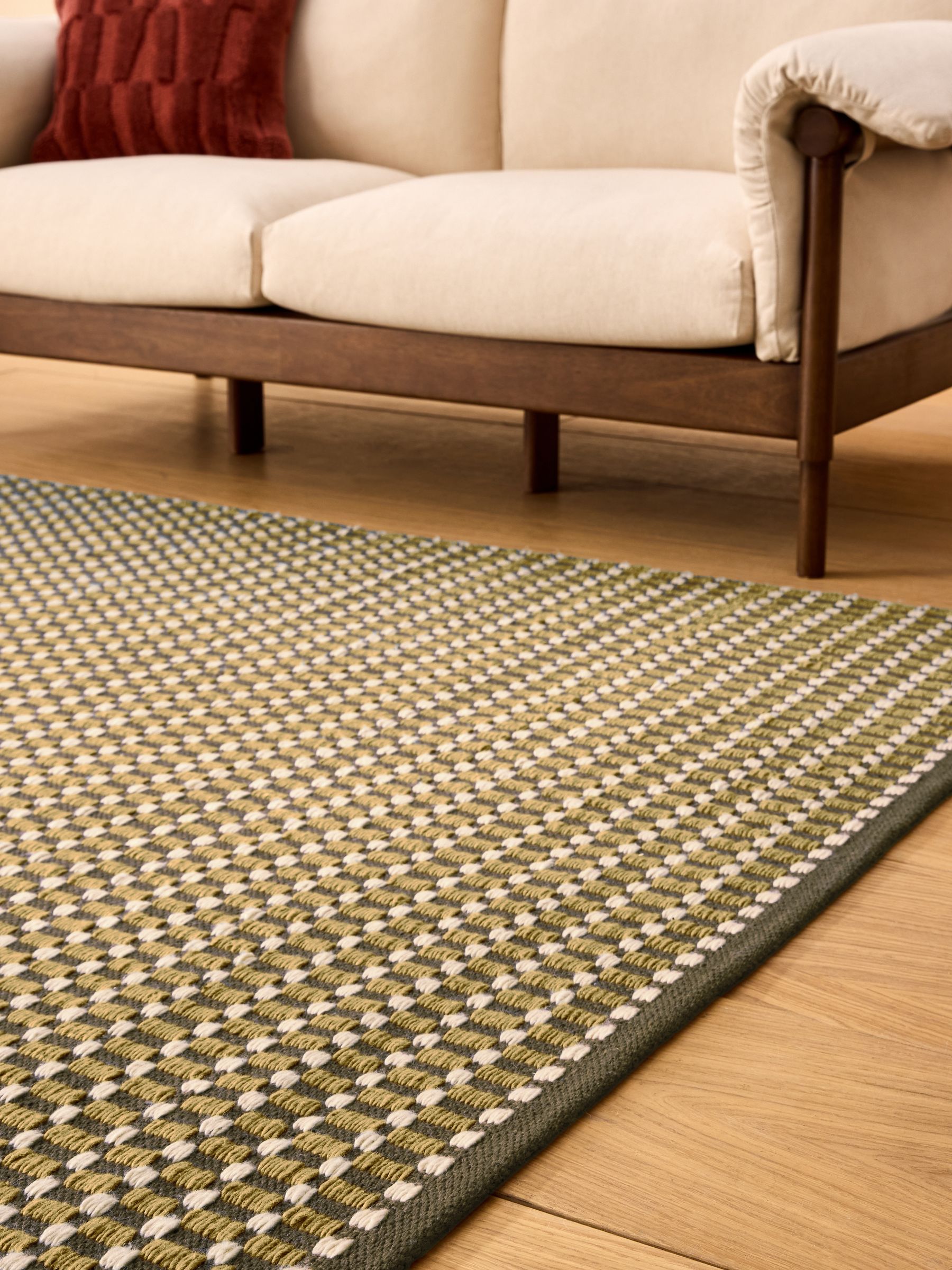 Ember Rug in Green - Image 2 of 4