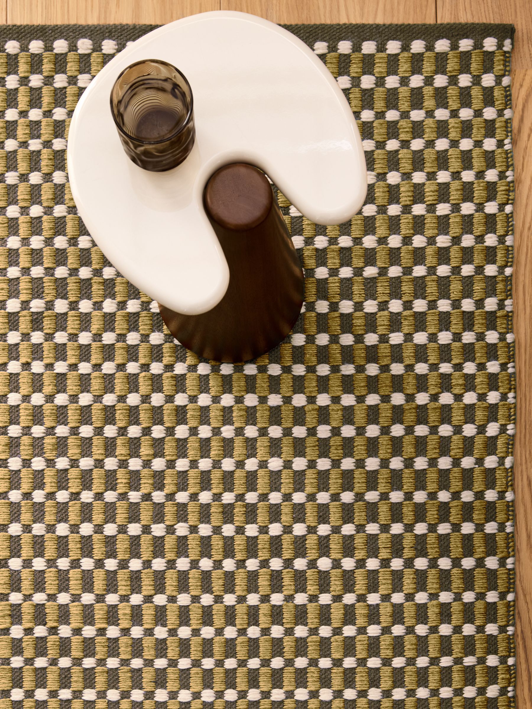 Ember Rug in Green - Image 3 of 4