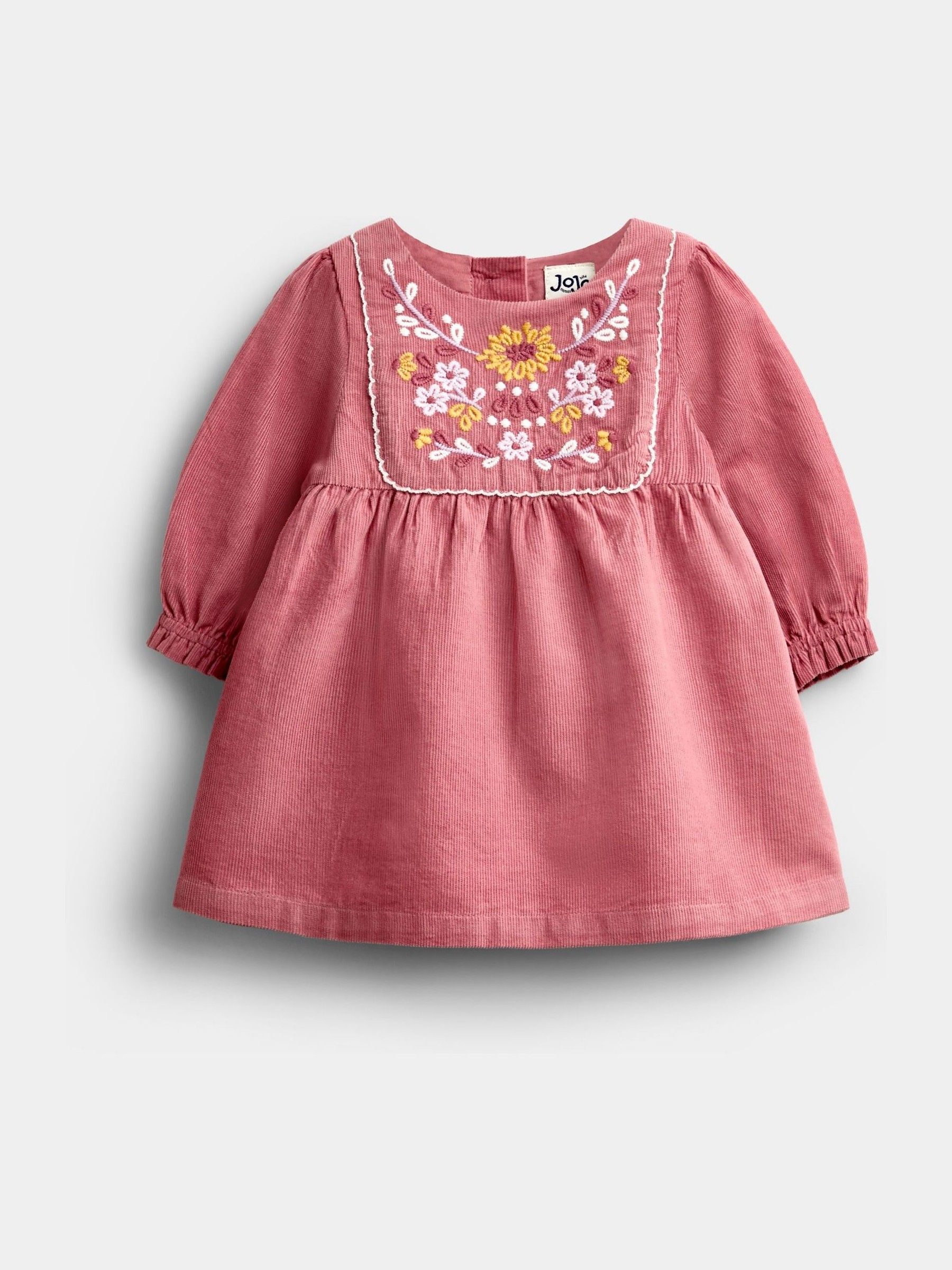 Dusky Pink Embroidered Dress Set - Image 4 of 8