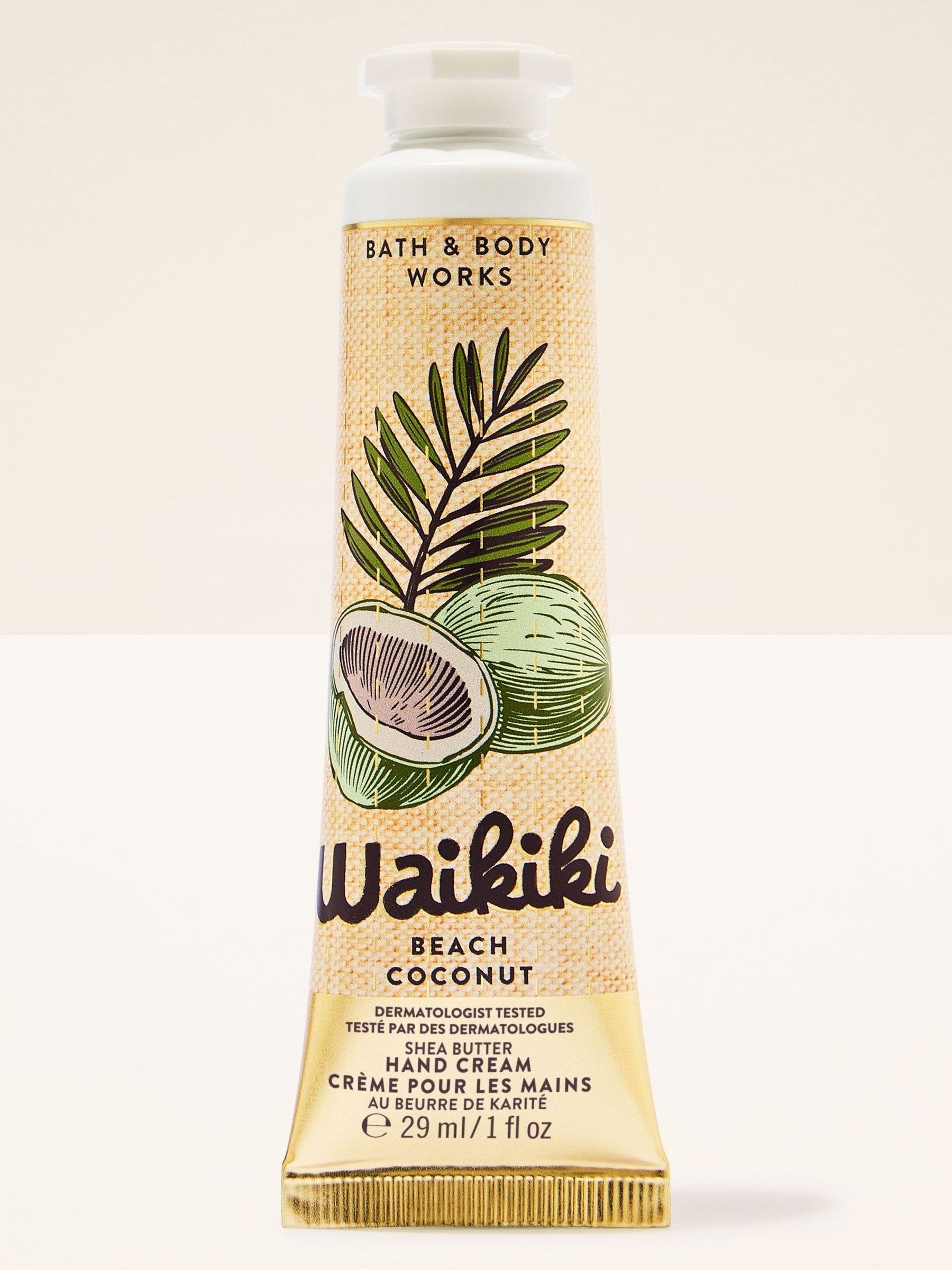 Waikiki Beach Coconut Hand Cream 29ml - Image 1 of 4