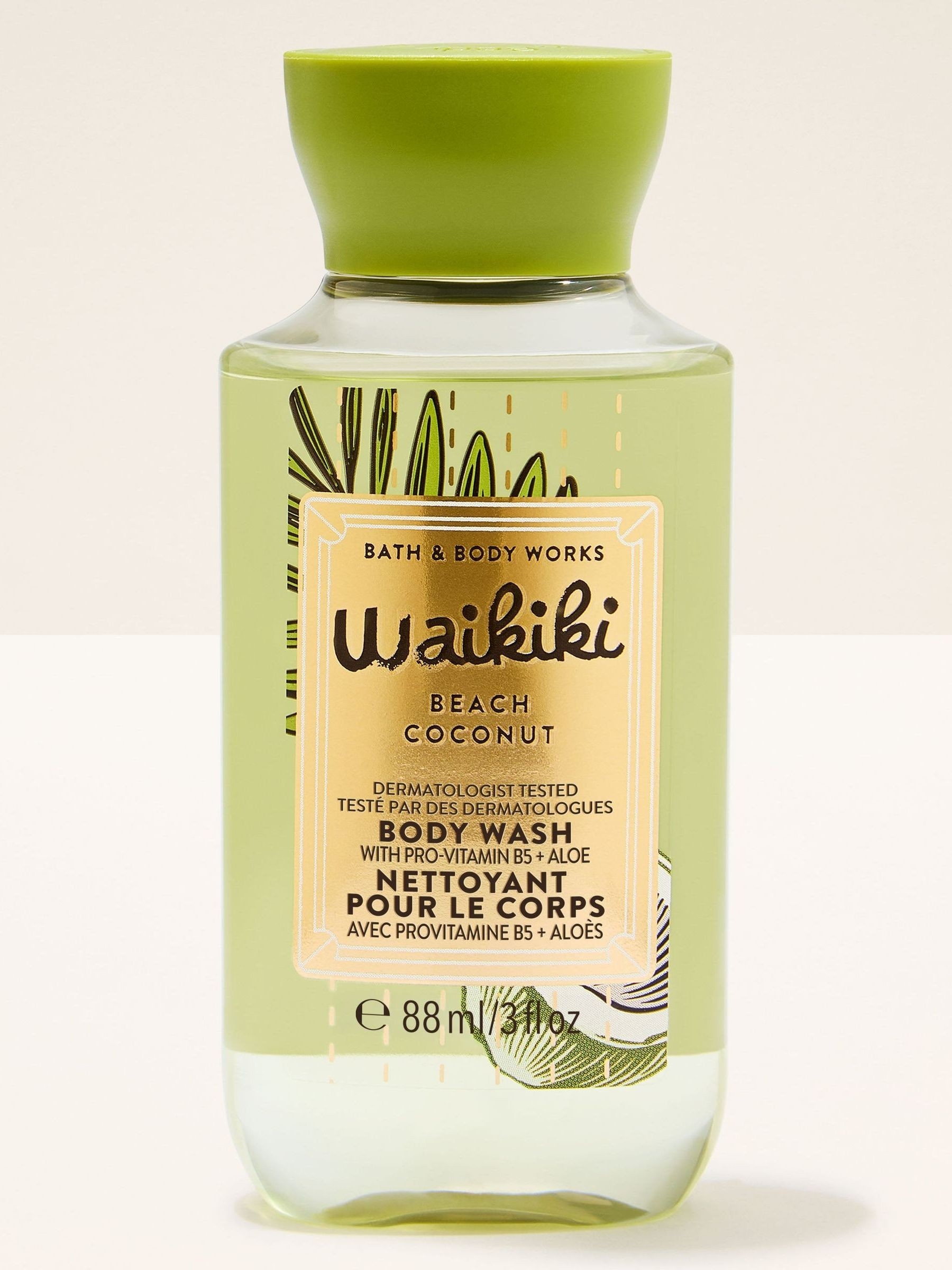 Waikiki Beach Coconut Travel Size Body Wash 88ml - Image 1 of 4