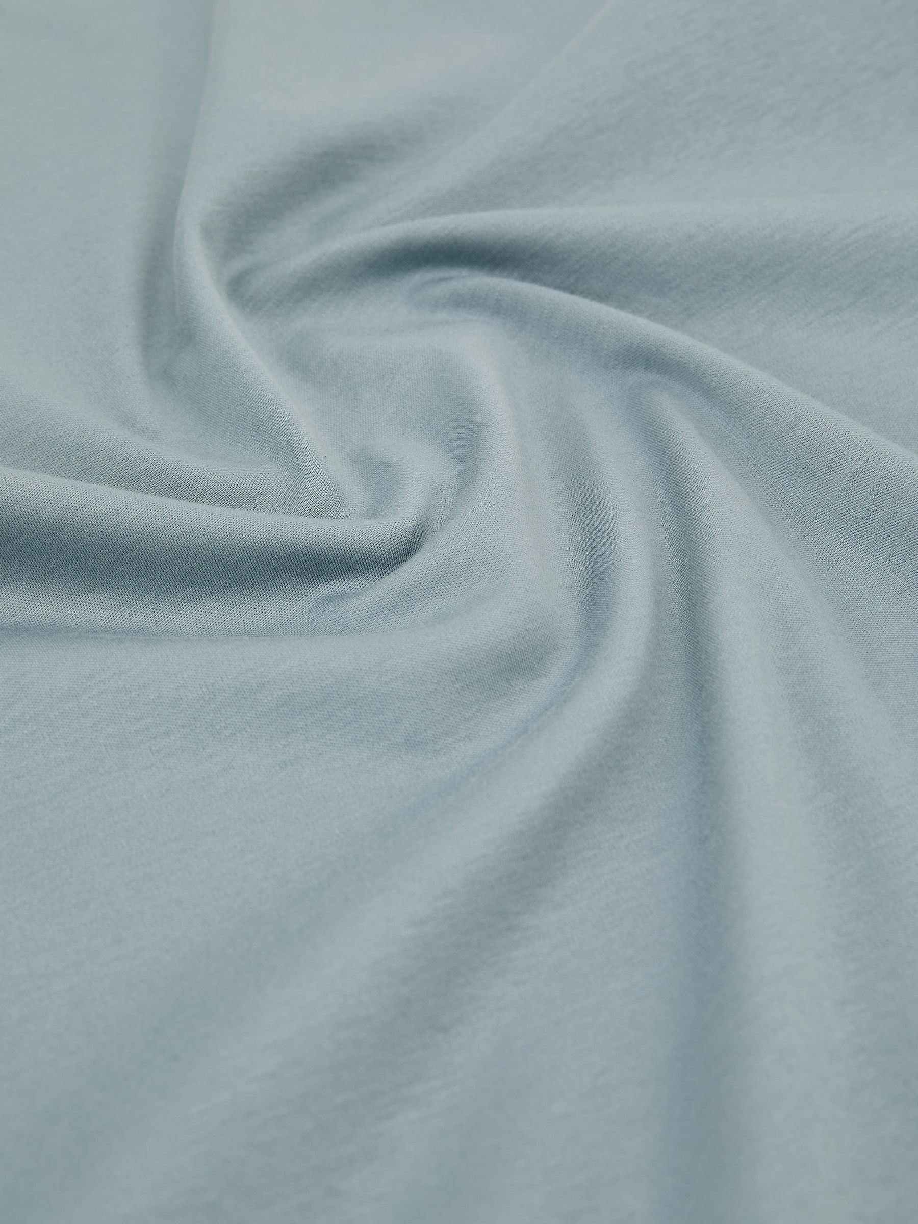 Air-Water Cotton Tailored-Fit T-Shirt in Dusty Blue - Image 6 of 6