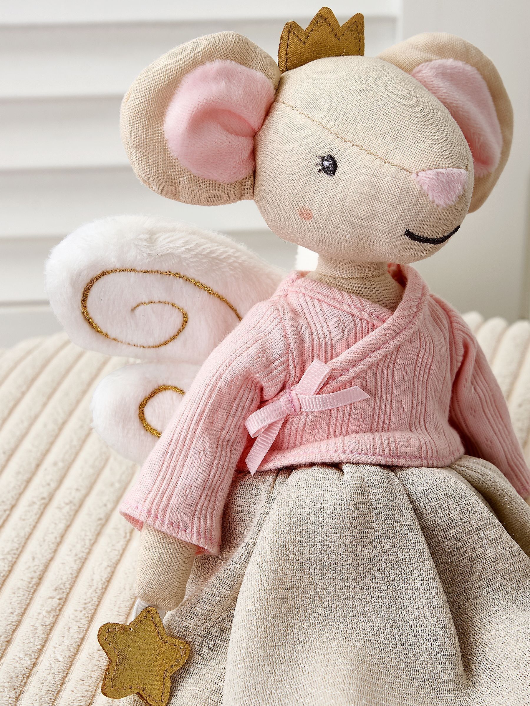 Pink Fairy Mouse Ragdoll - Image 4 of 4 Pink Fairy Mouse Ragdoll - Image 4 of 4