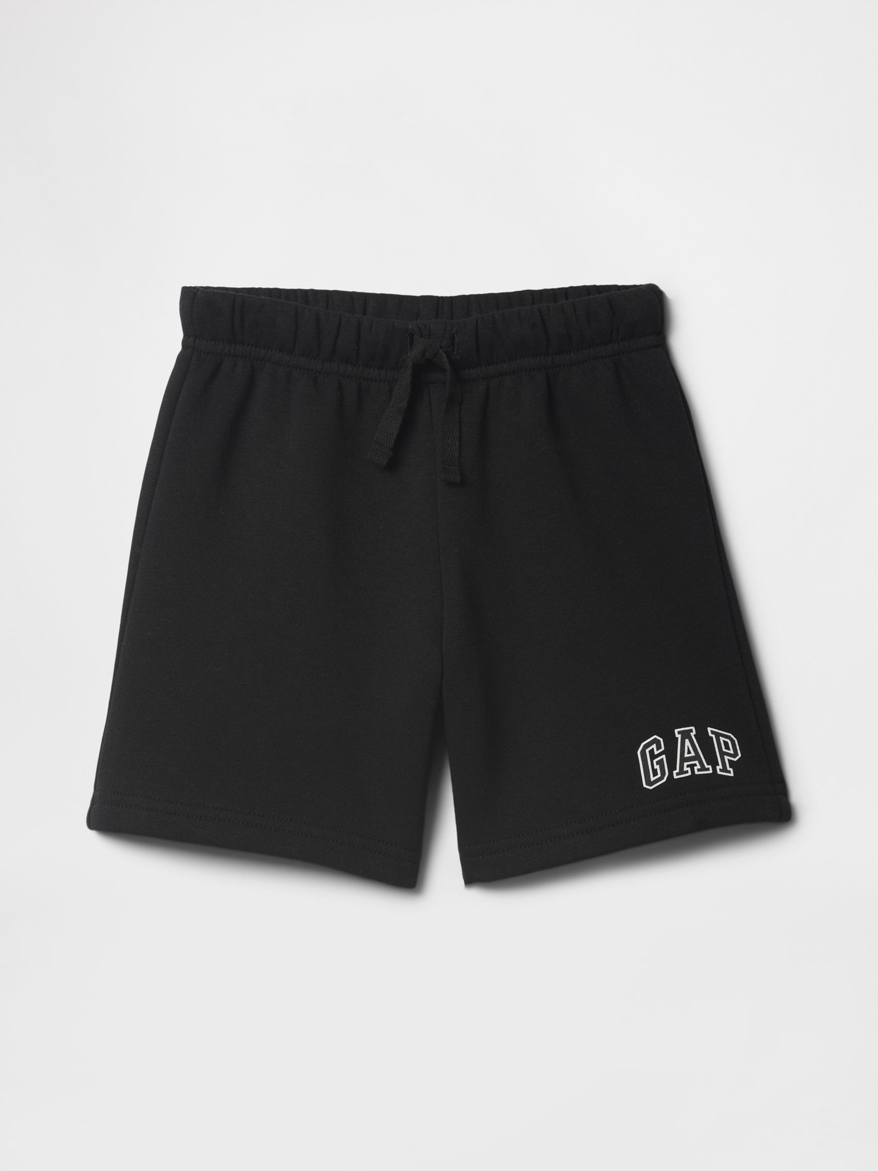 Black Pull On Logo Jogger Shorts (6mths-5yrs) - Image 1 of 3
