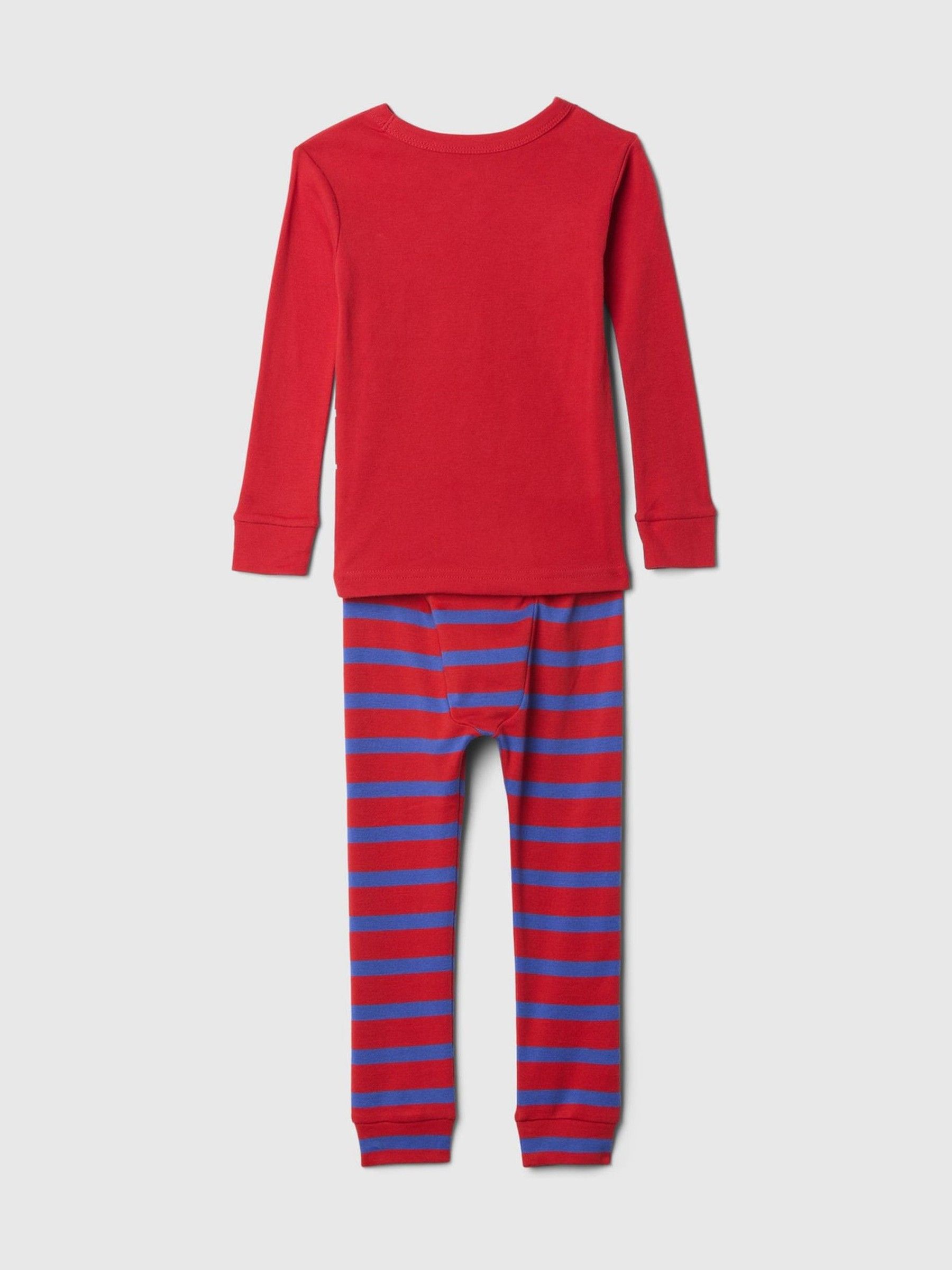 Red Spiderman Cotton Long Pyjamas Set (12mths-5yrs) - Image 2 of 2