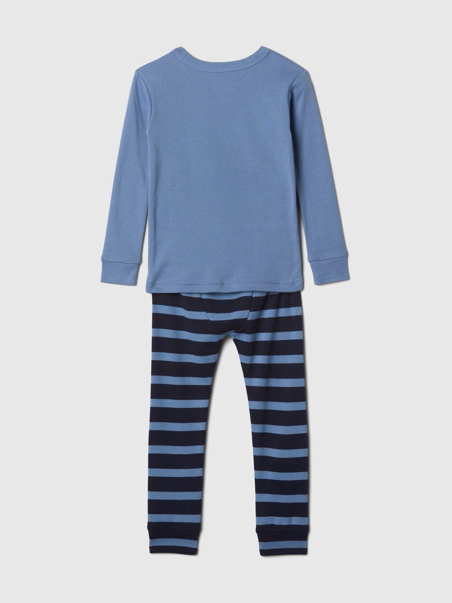 Blue Captain America Cotton Long Pyjamas Set (12mths-5yrs) - Image 2 of 2