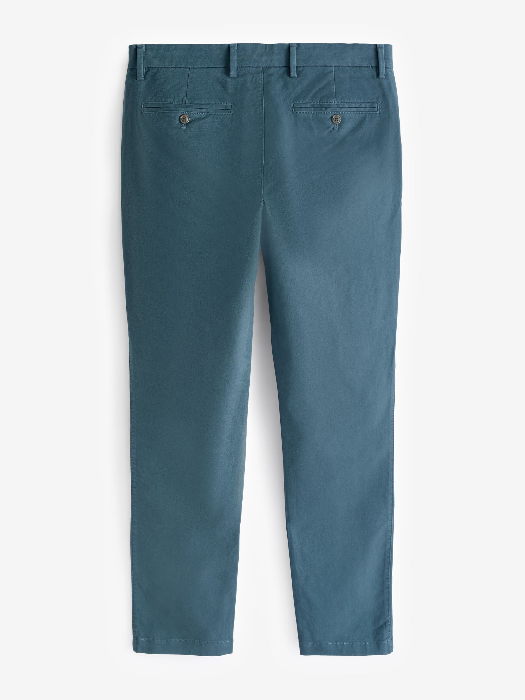 Blue Stretch Essential Chino Trousers - Image 4 of 6