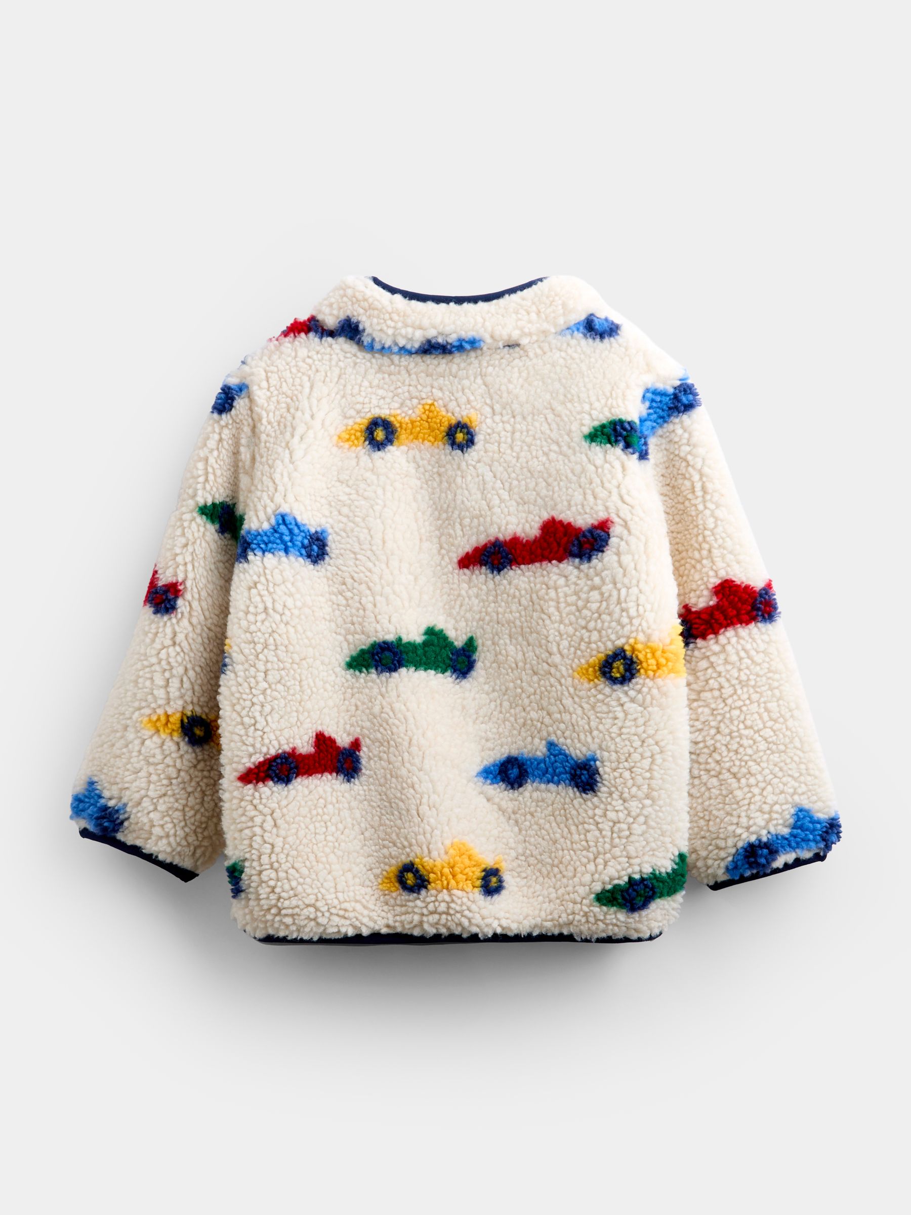 Natural Race Car Borg Fleeces Jacket - Image 2 of 4