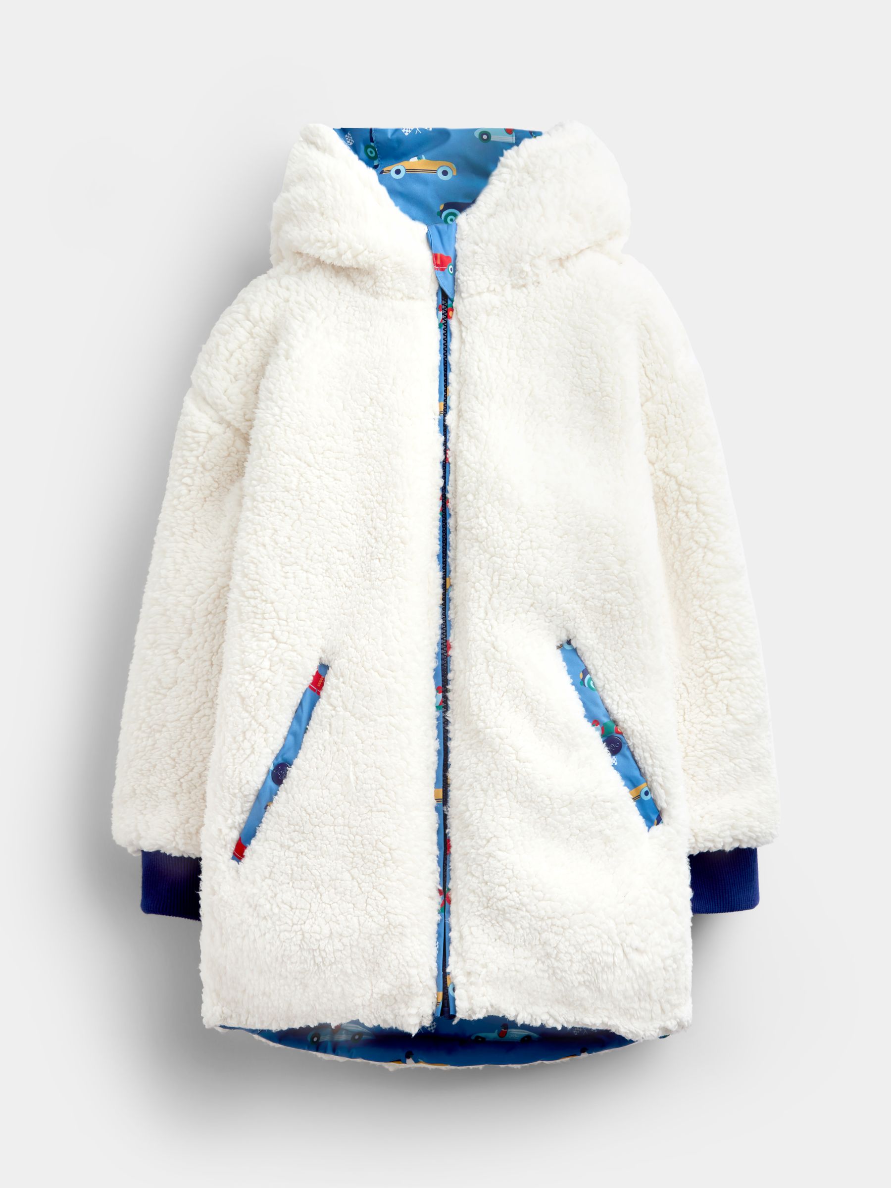 Blue Racecar Reversible Cosy Lined Jacket - Image 2 of 8