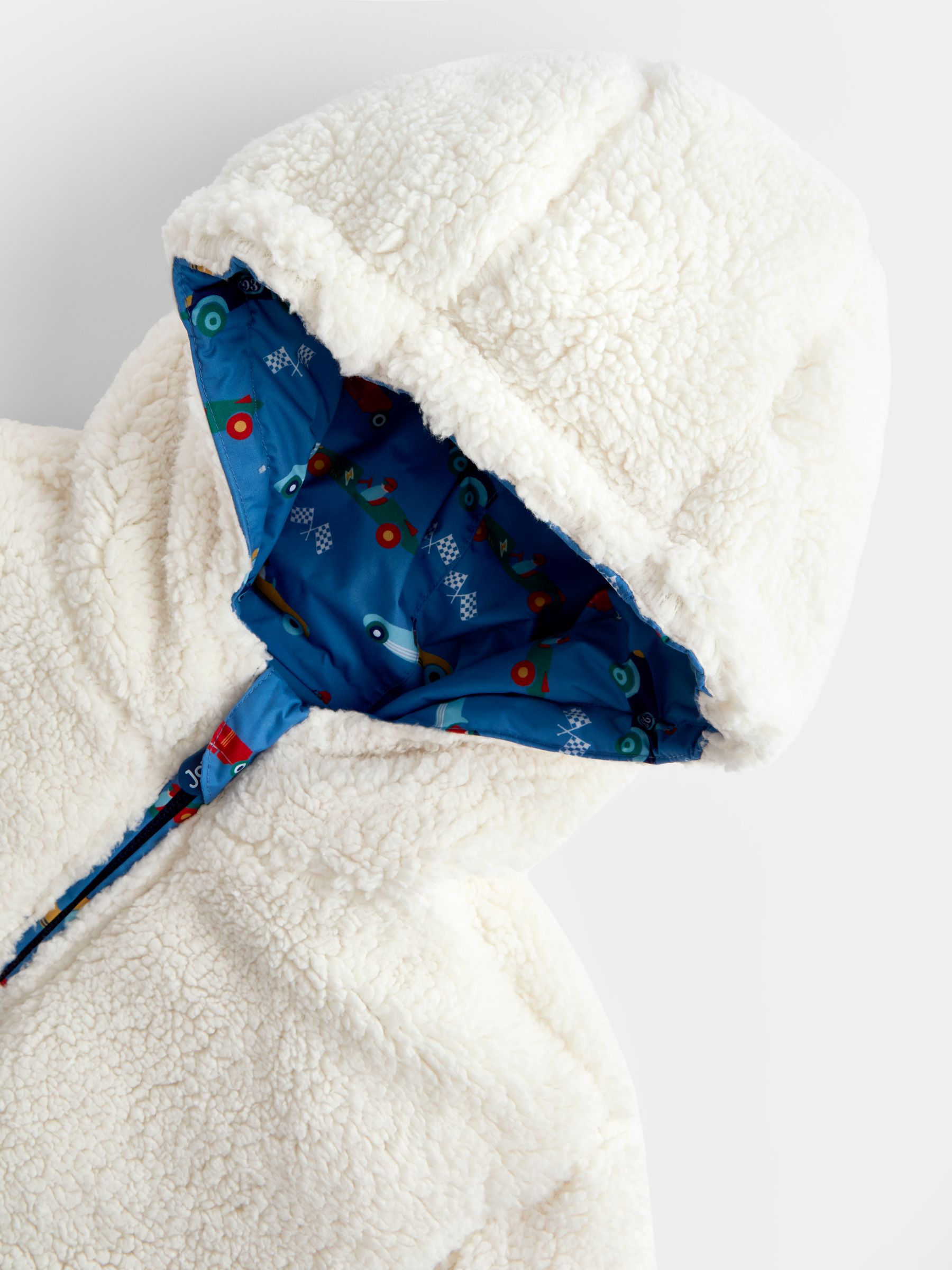 Blue Racecar Reversible Cosy Lined Jacket - Image 6 of 8