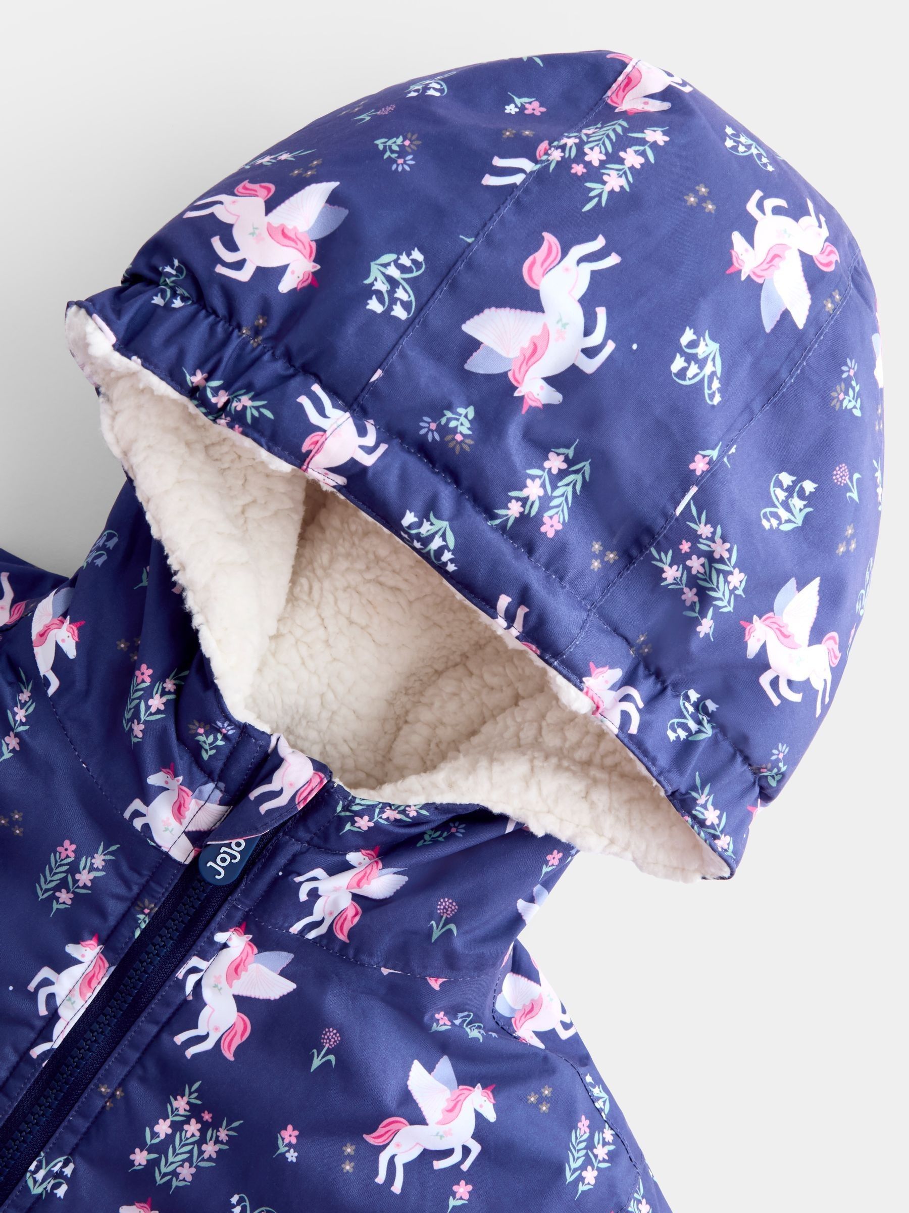 Navy Unicorn Reversible Jacket - Image 5 of 8