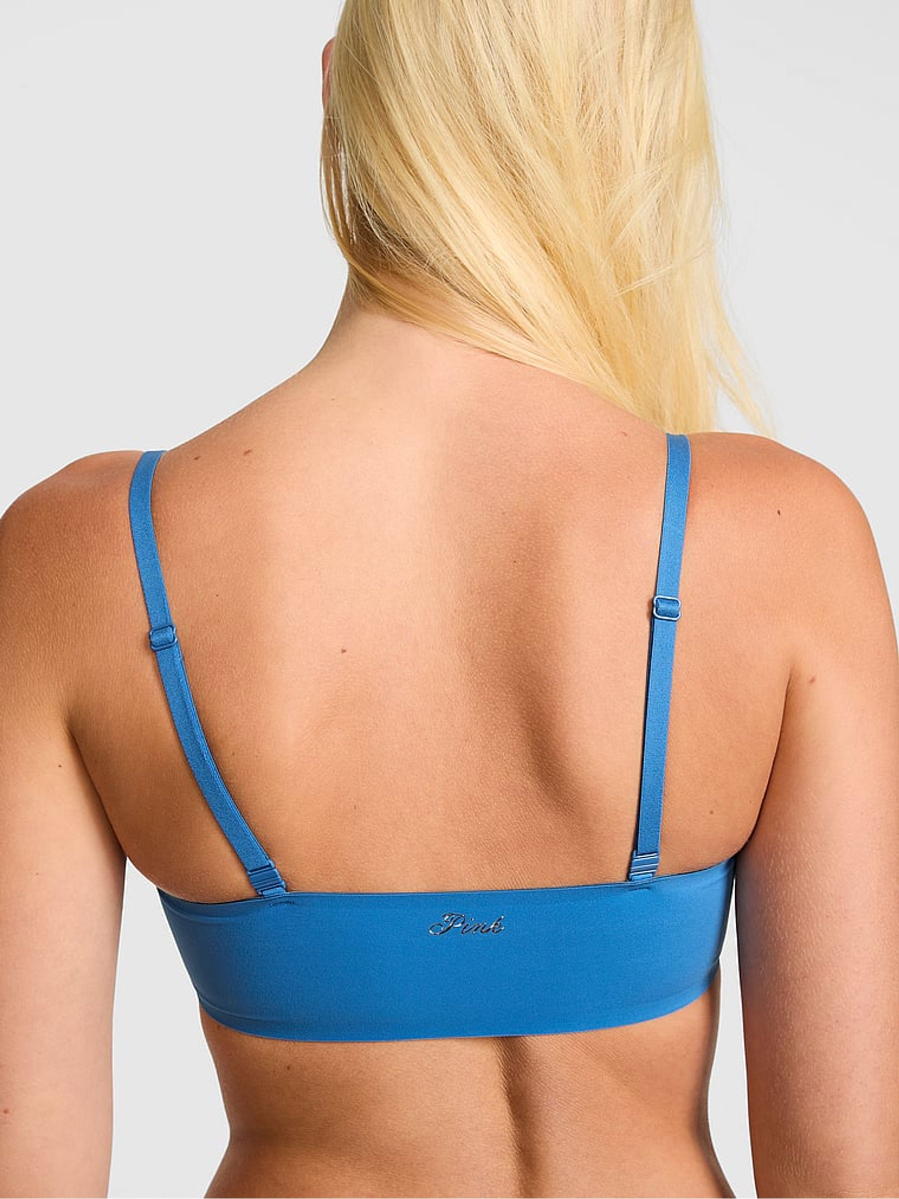 Varsity Blue Lightly Lined Non Wired Bra - Image 3 of 4