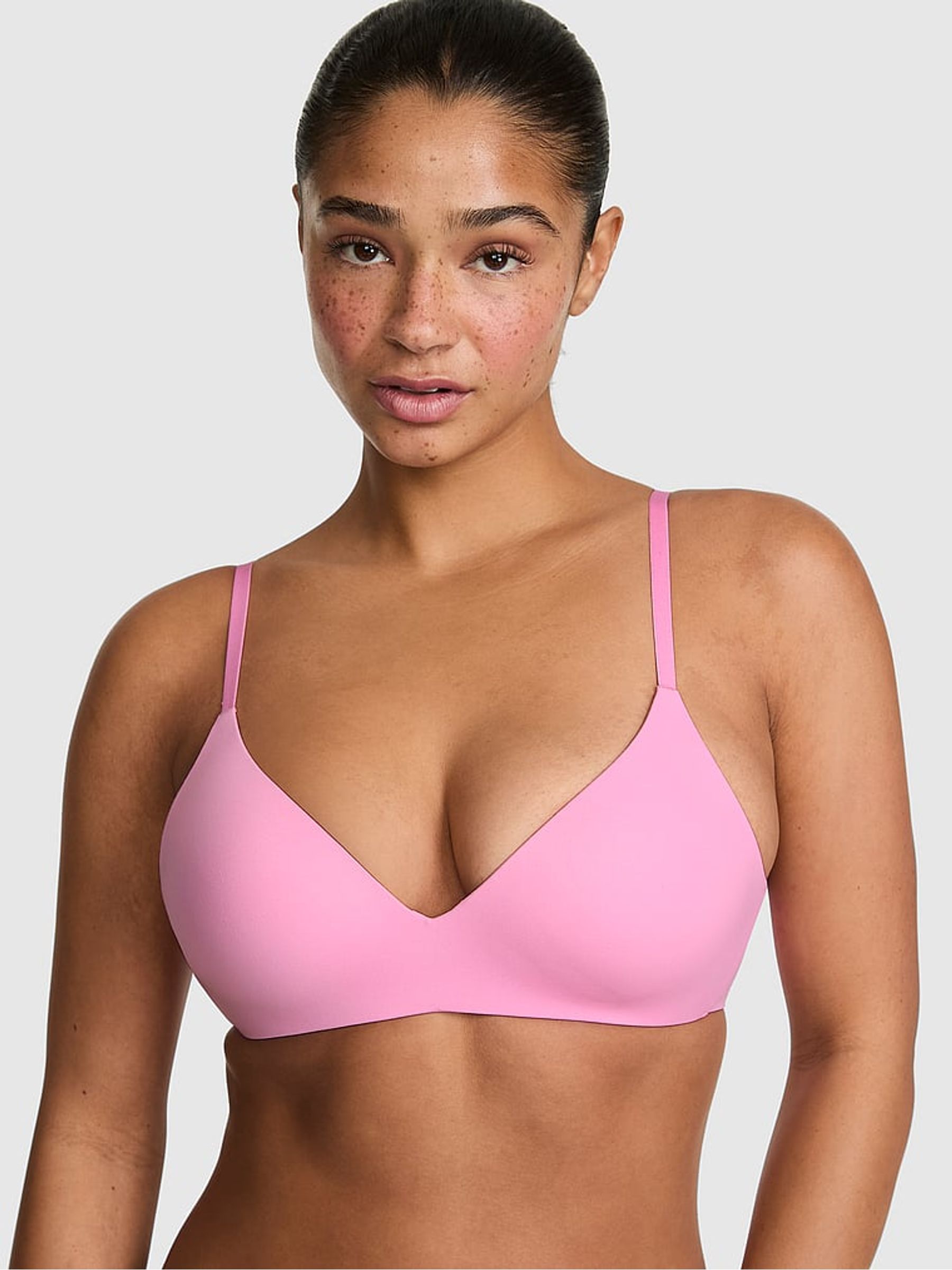 Pink Lollipop Non Wired Push Up Bra - Image 1 of 4 Pink Lollipop Non Wired Push Up Bra - Image 1 of 4