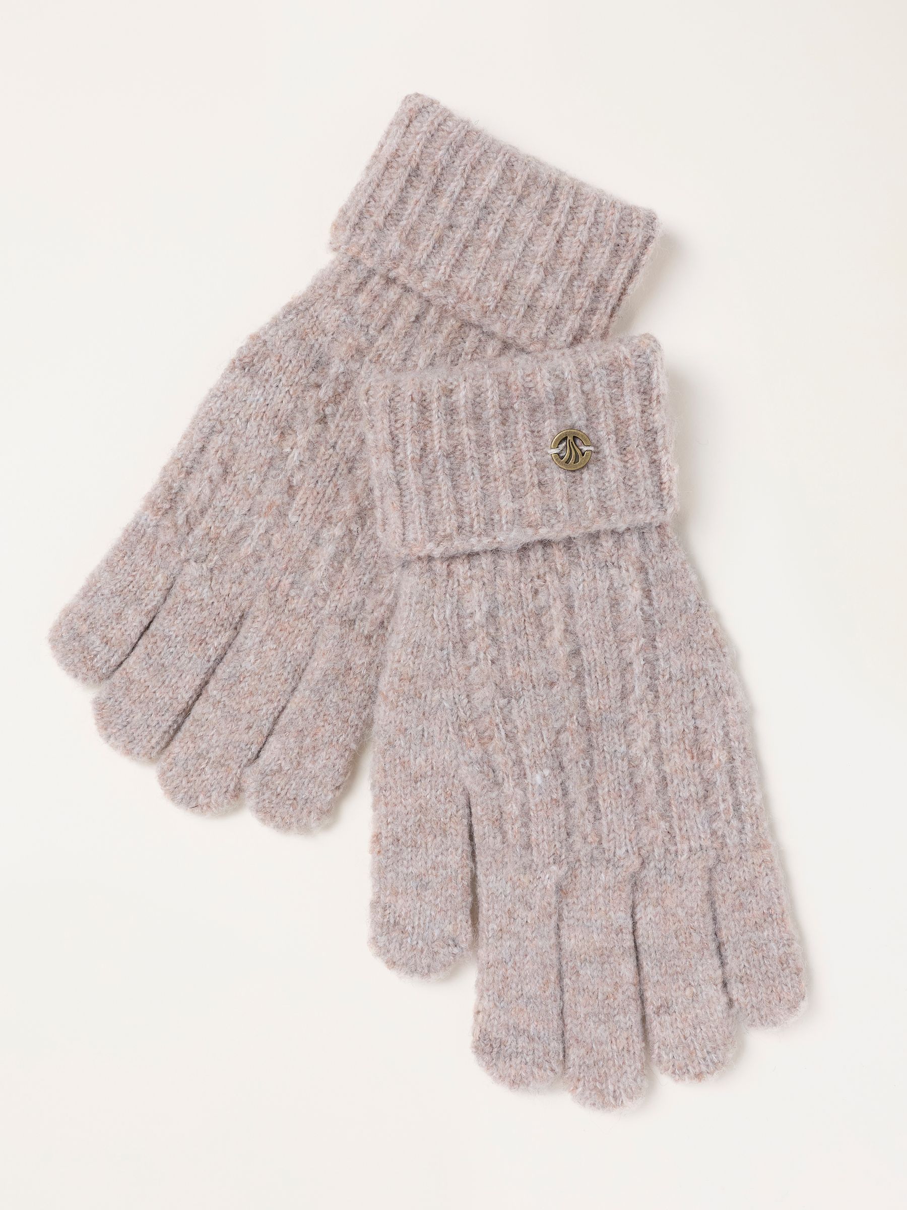 Oatmeal Pointelle Gloves - Image 1 of 3
