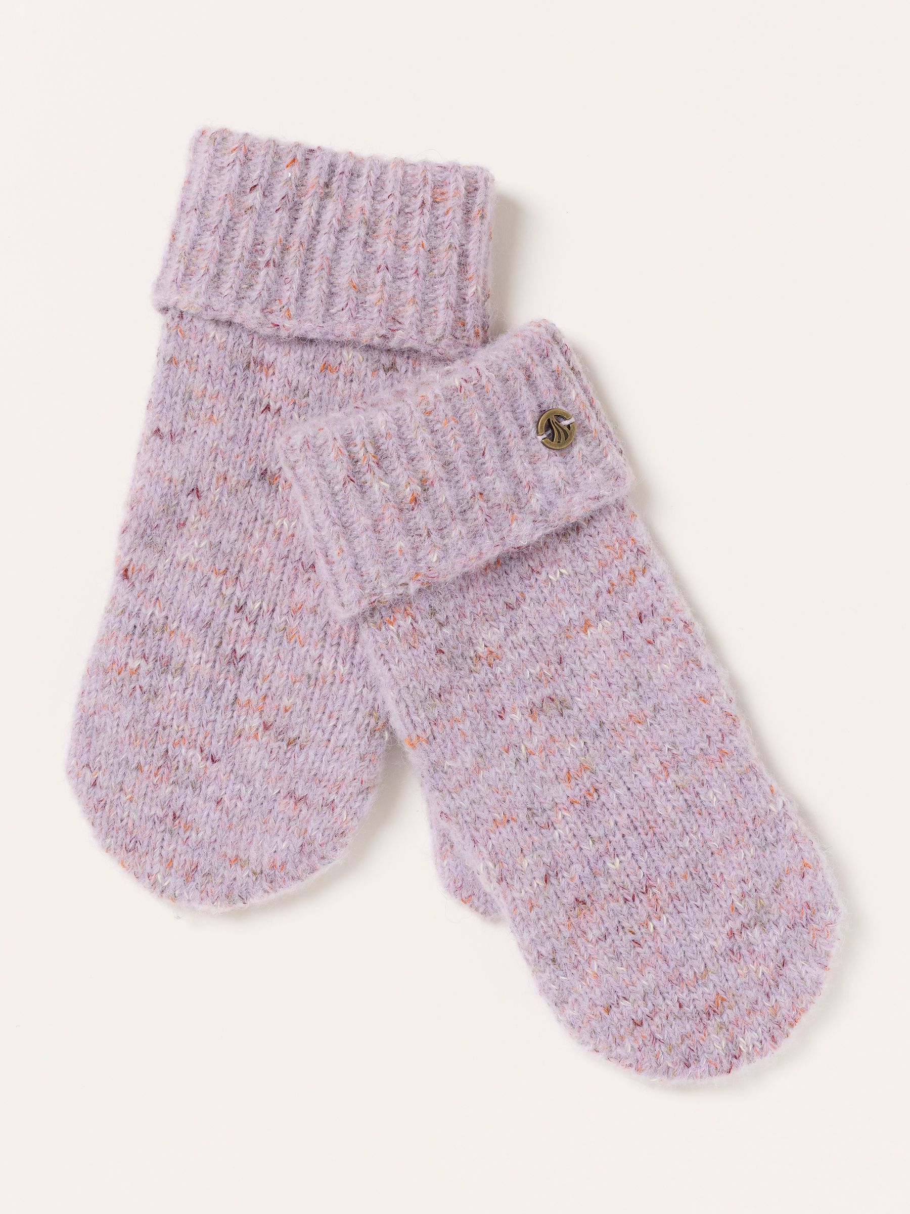 Lilac Purple Overflap Mittens - Image 1 of 3