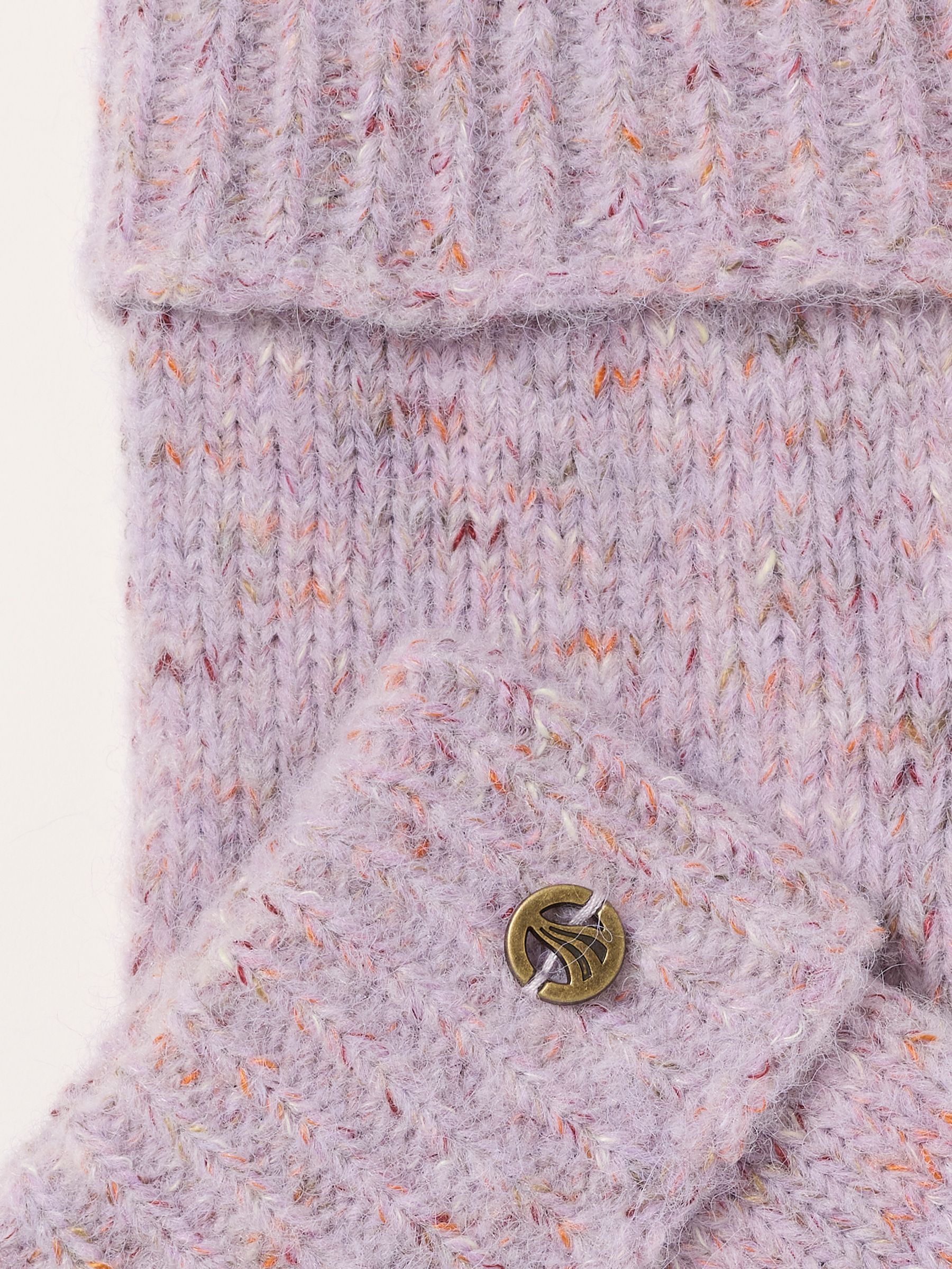 Lilac Purple Overflap Mittens - Image 3 of 3 Lilac Purple Overflap Mittens - Image 3 of 3
