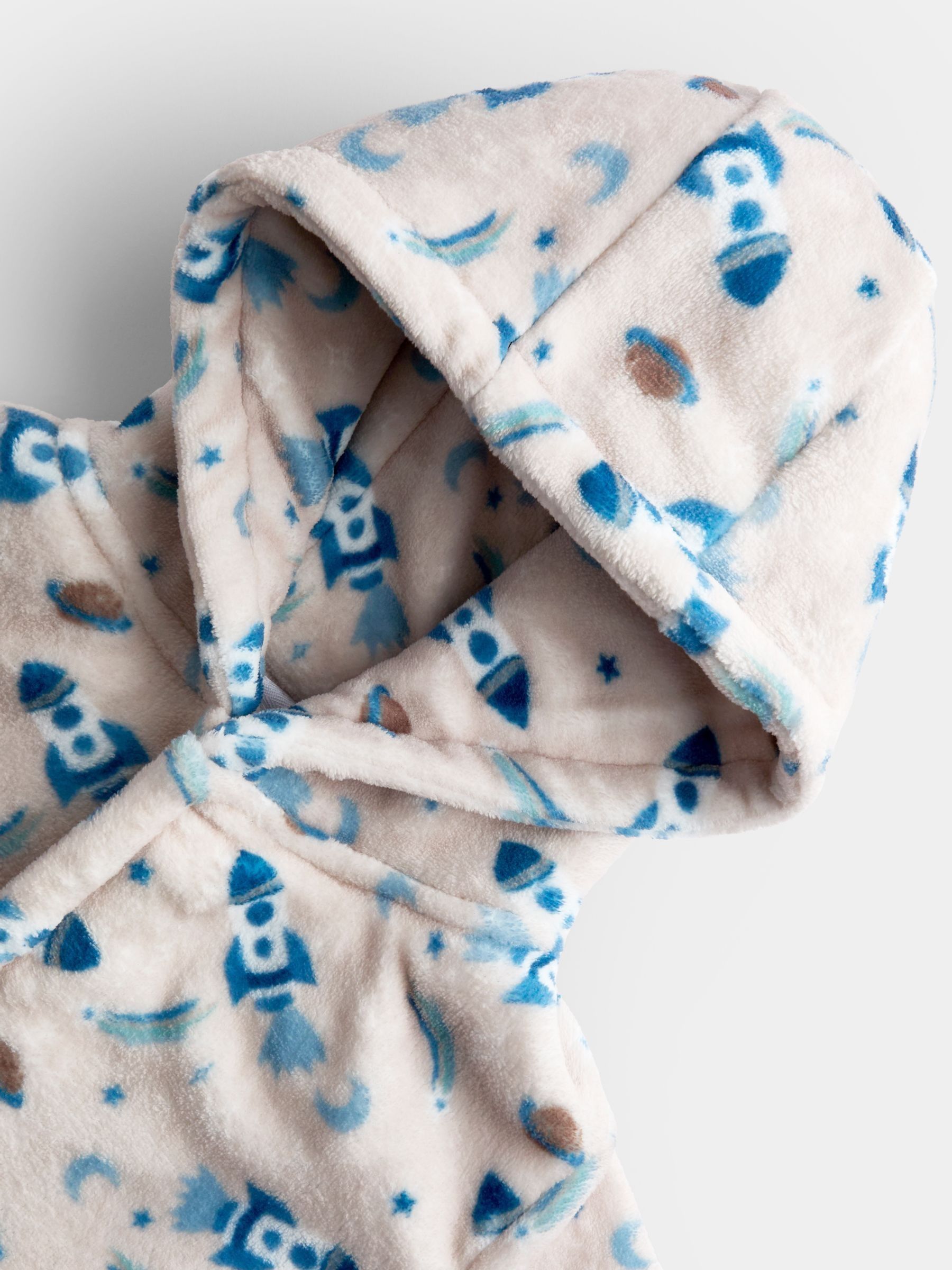 Stone Rocket Fleece Robe - Image 3 of 4
