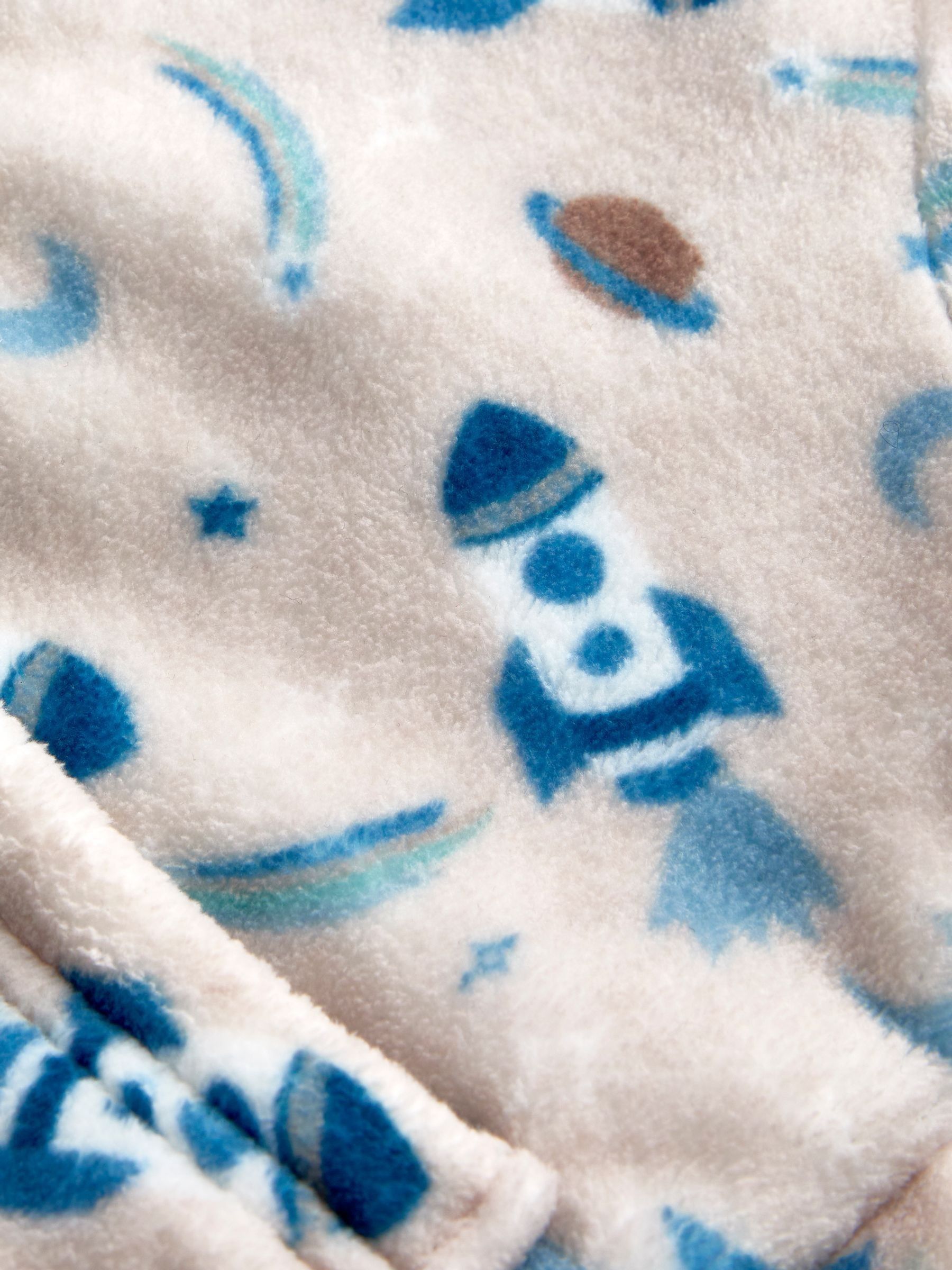 Stone Rocket Fleece Robe - Image 4 of 4