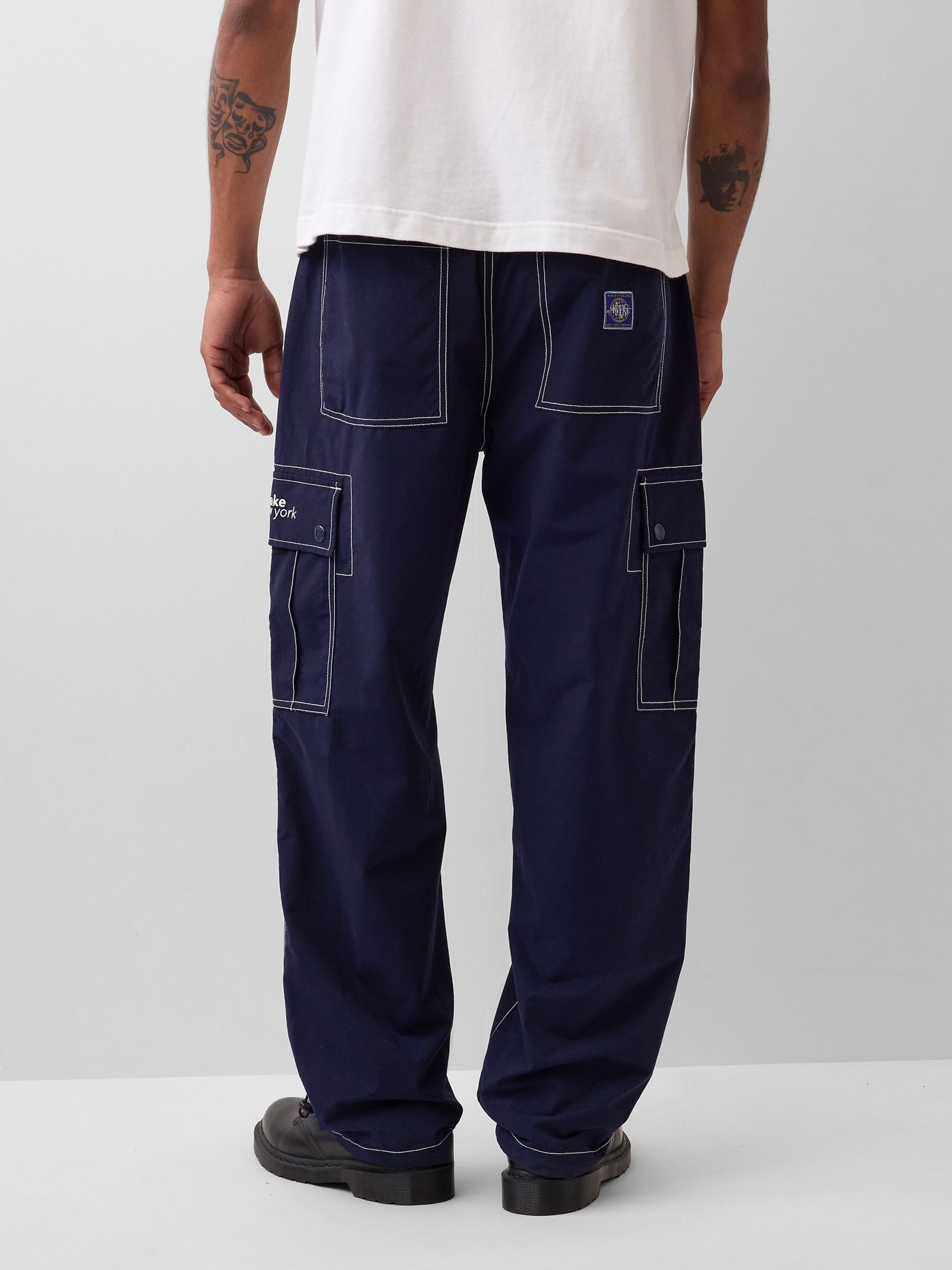 Gap x Awake NY Blue Cargo Baggy Joggers - Image 2 of 6