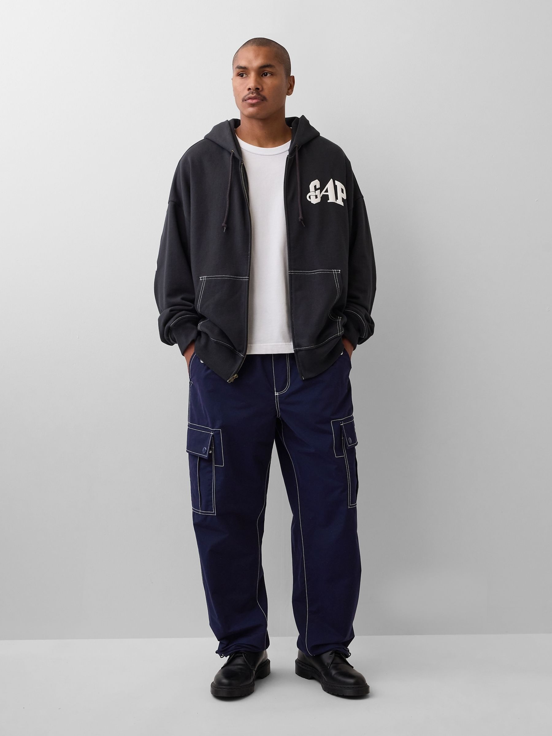 Gap x Awake NY Blue Cargo Baggy Joggers - Image 4 of 6