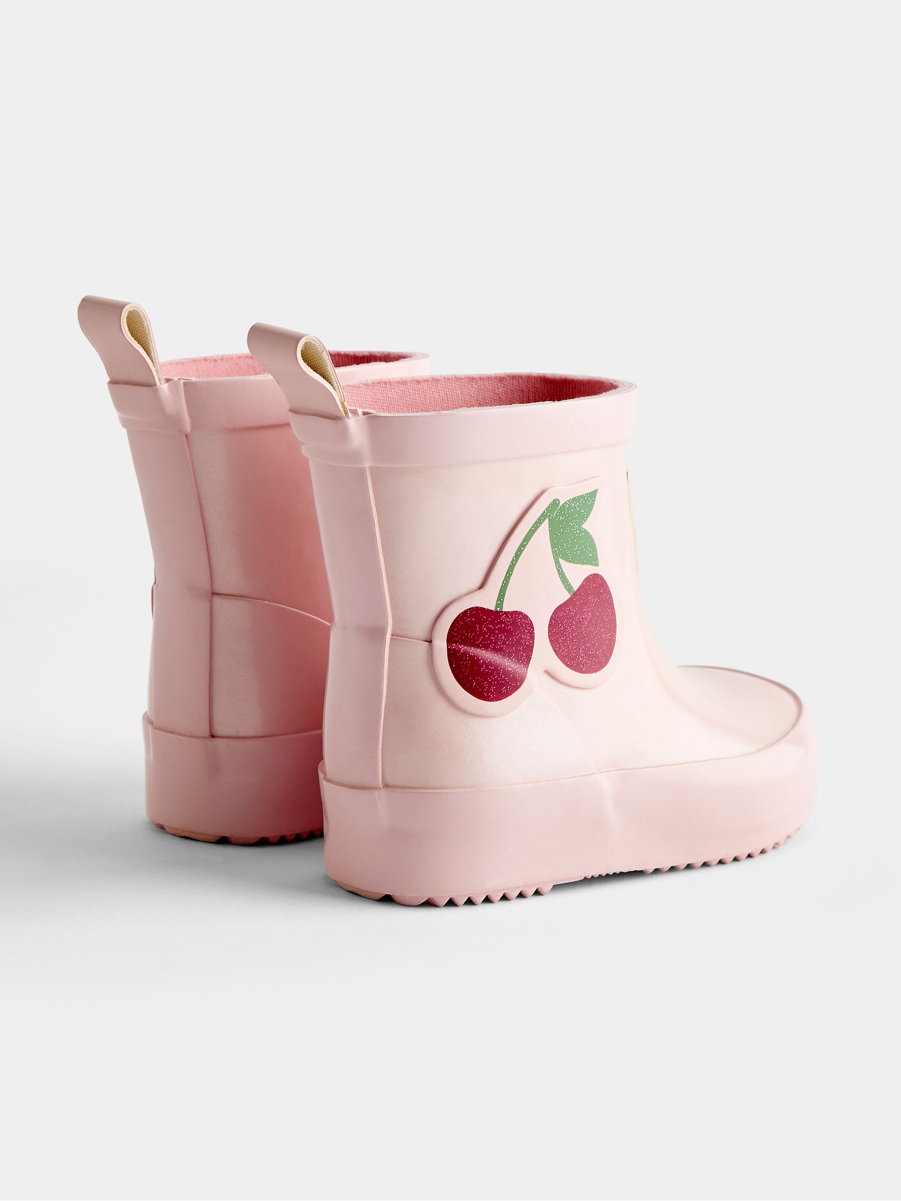 Pink Cherry Ankle Wellies - Image 2 of 4