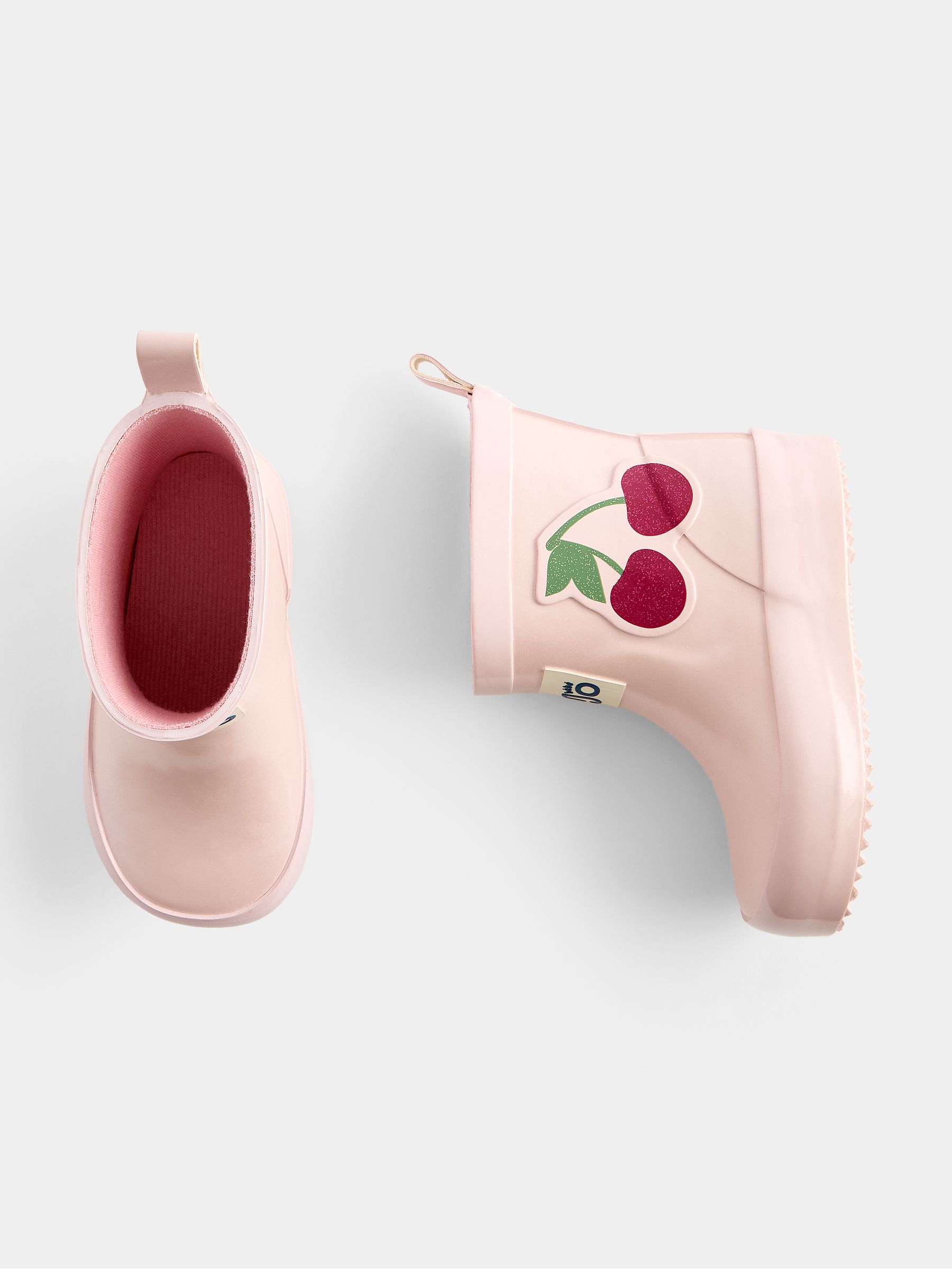 Pink Cherry Ankle Wellies - Image 4 of 4 Pink Cherry Ankle Wellies - Image 4 of 4