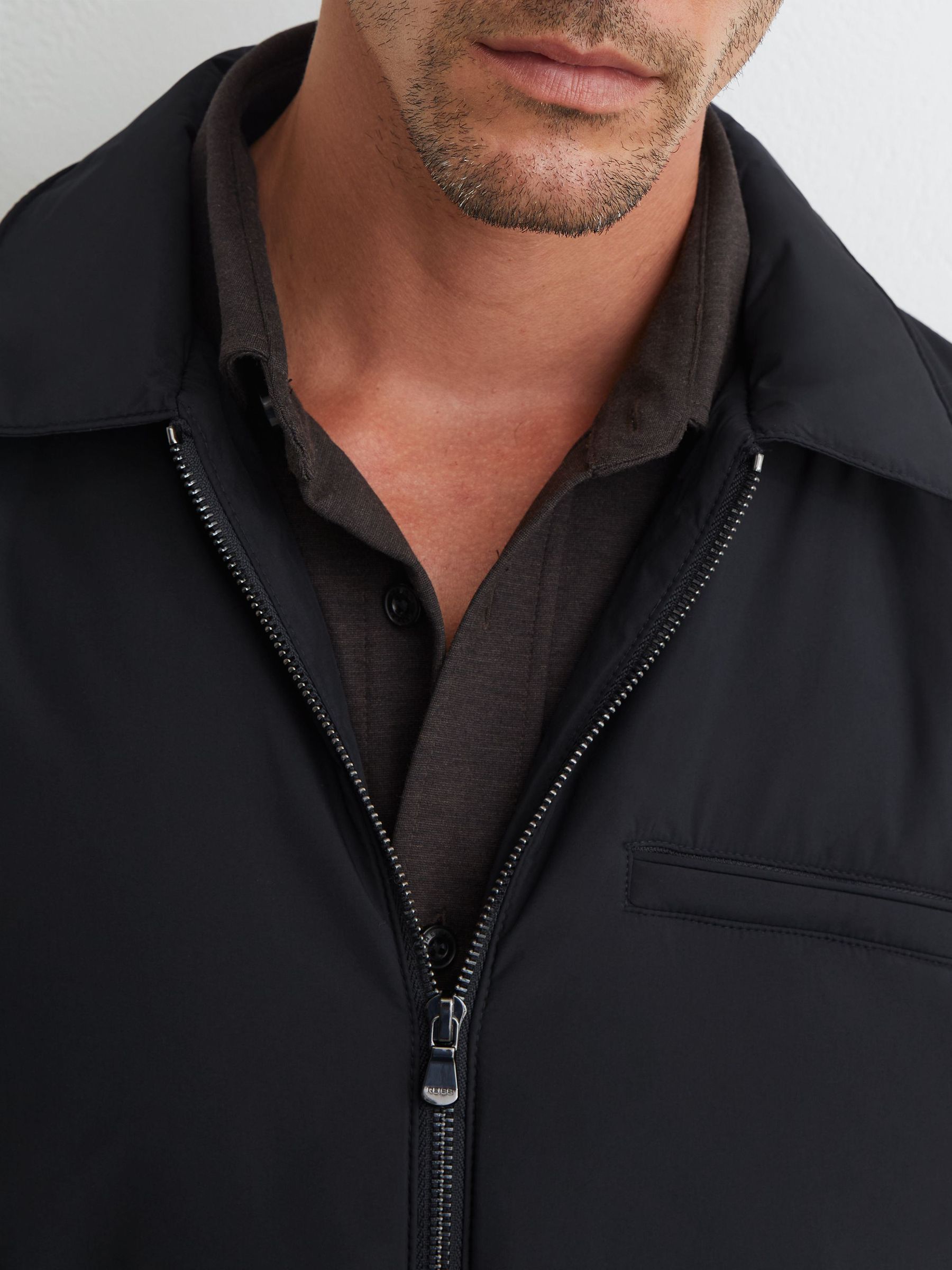 Jacket in Navy - Image 3 of 6