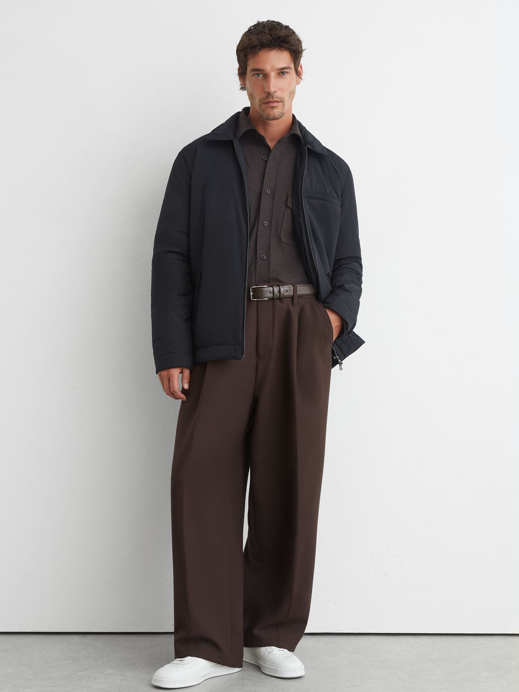 Jacket in Navy - Image 4 of 6