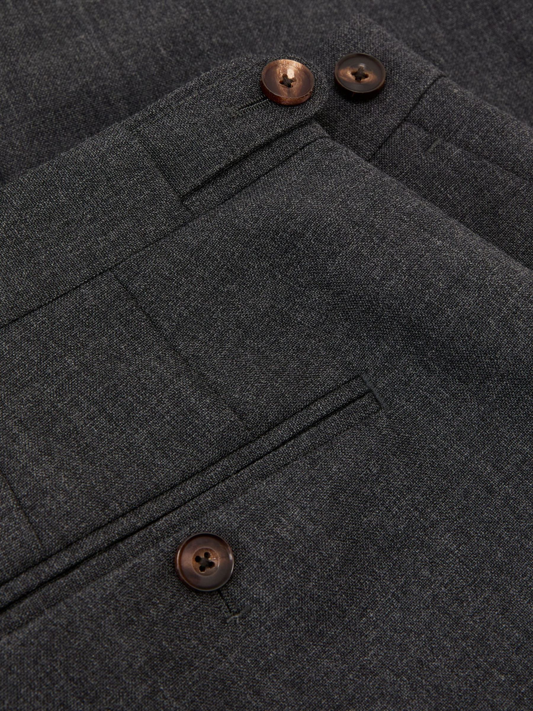 Suit Trousers in Charcoal Grey - Image 6 of 6