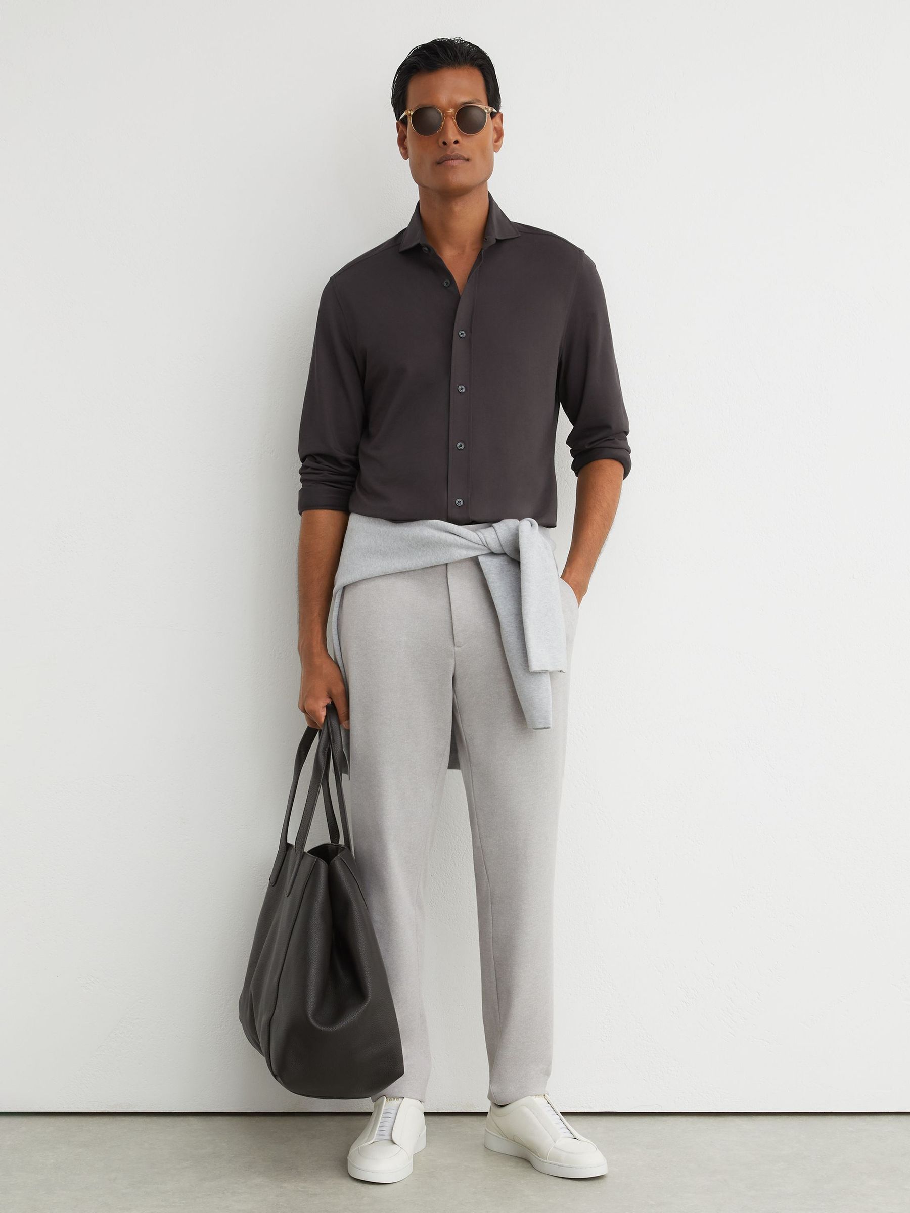 Shirt in Dark Brown - Image 3 of 8