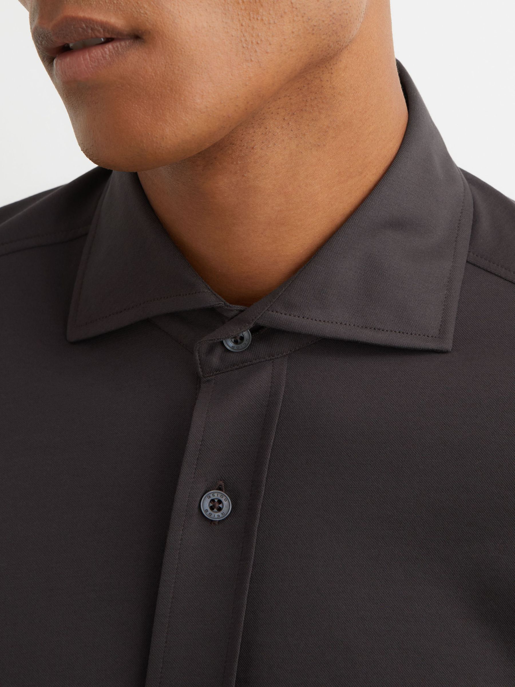 Shirt in Dark Brown - Image 4 of 8