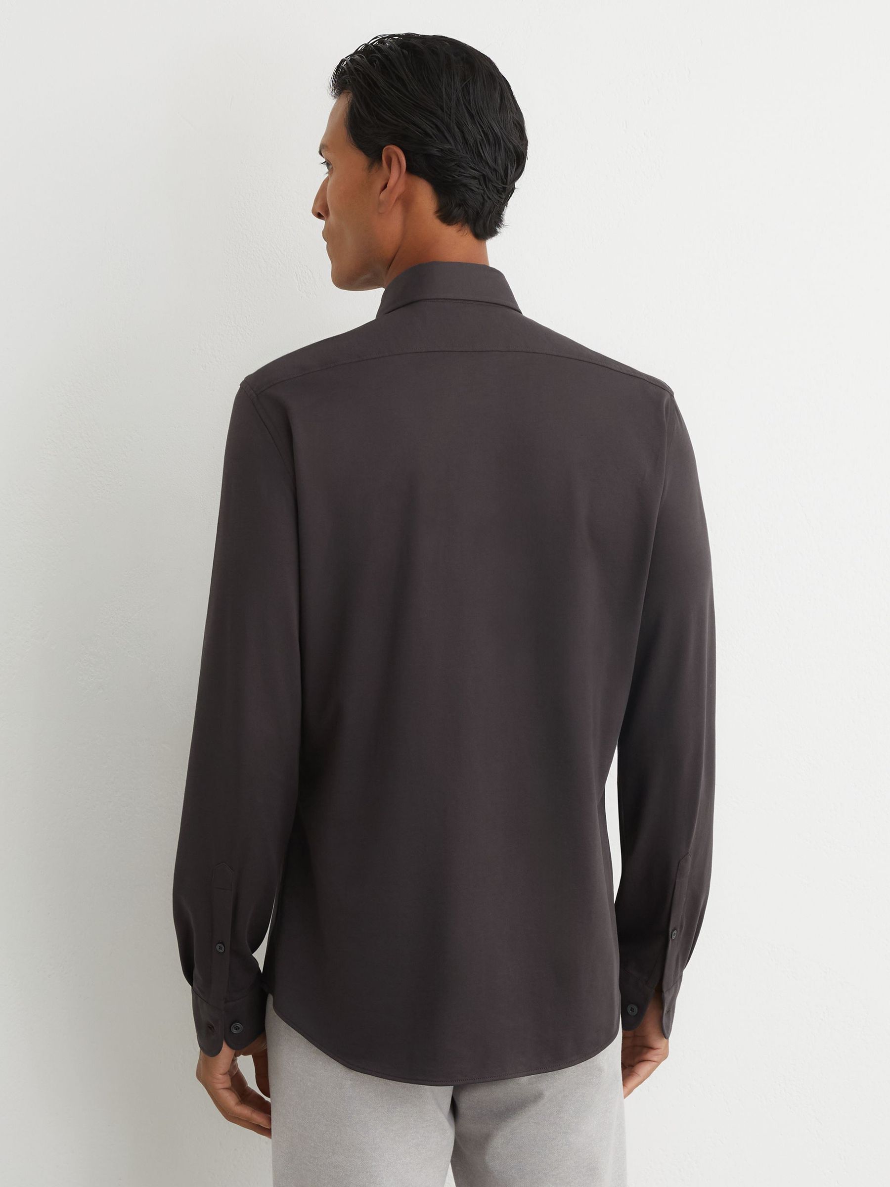 Shirt in Dark Brown - Image 5 of 8