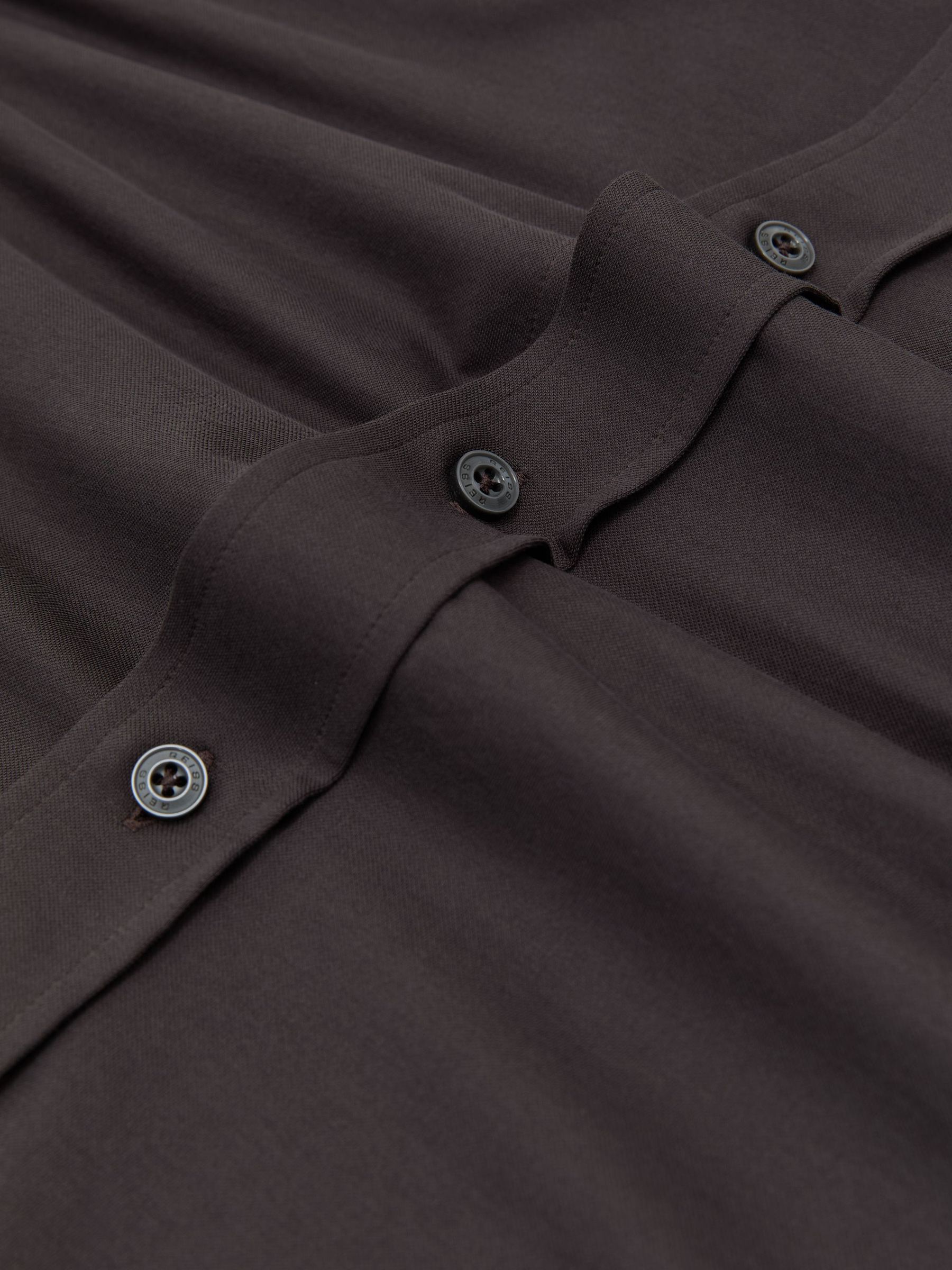 Shirt in Dark Brown - Image 8 of 8