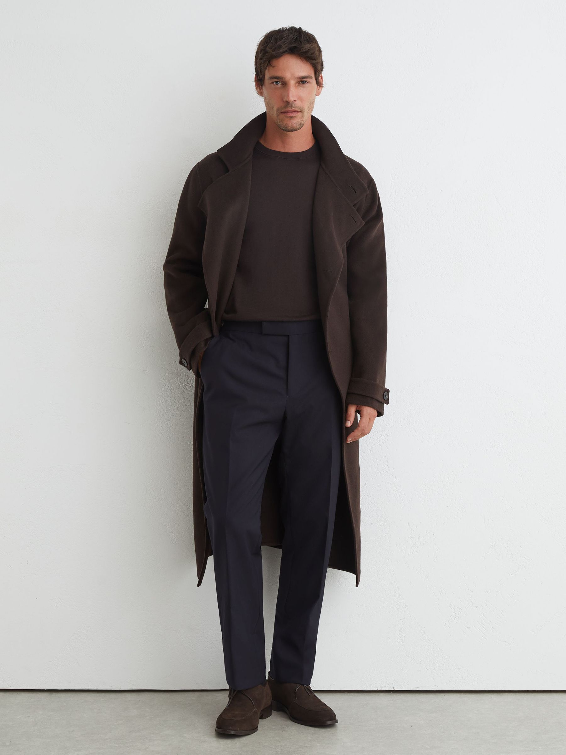 Suit Trousers in Navy - Image 1 of 6