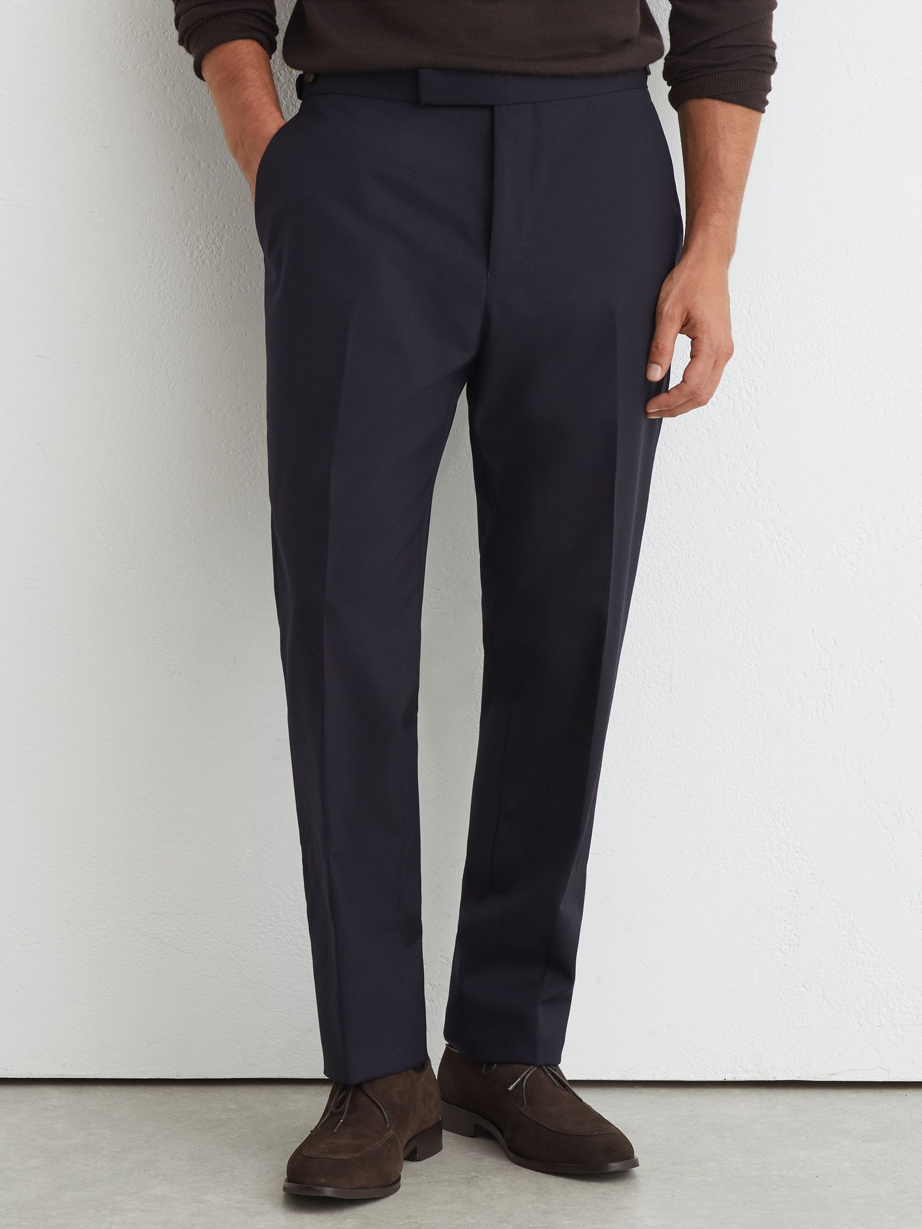 Suit Trousers in Navy - Image 3 of 6