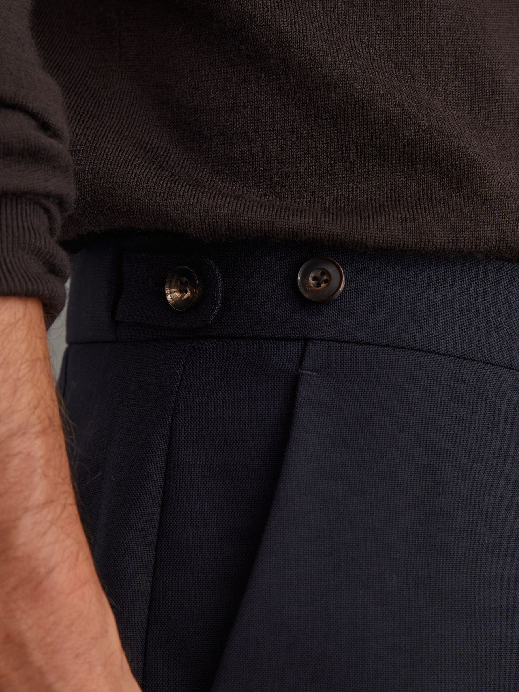 Suit Trousers in Navy - Image 4 of 6