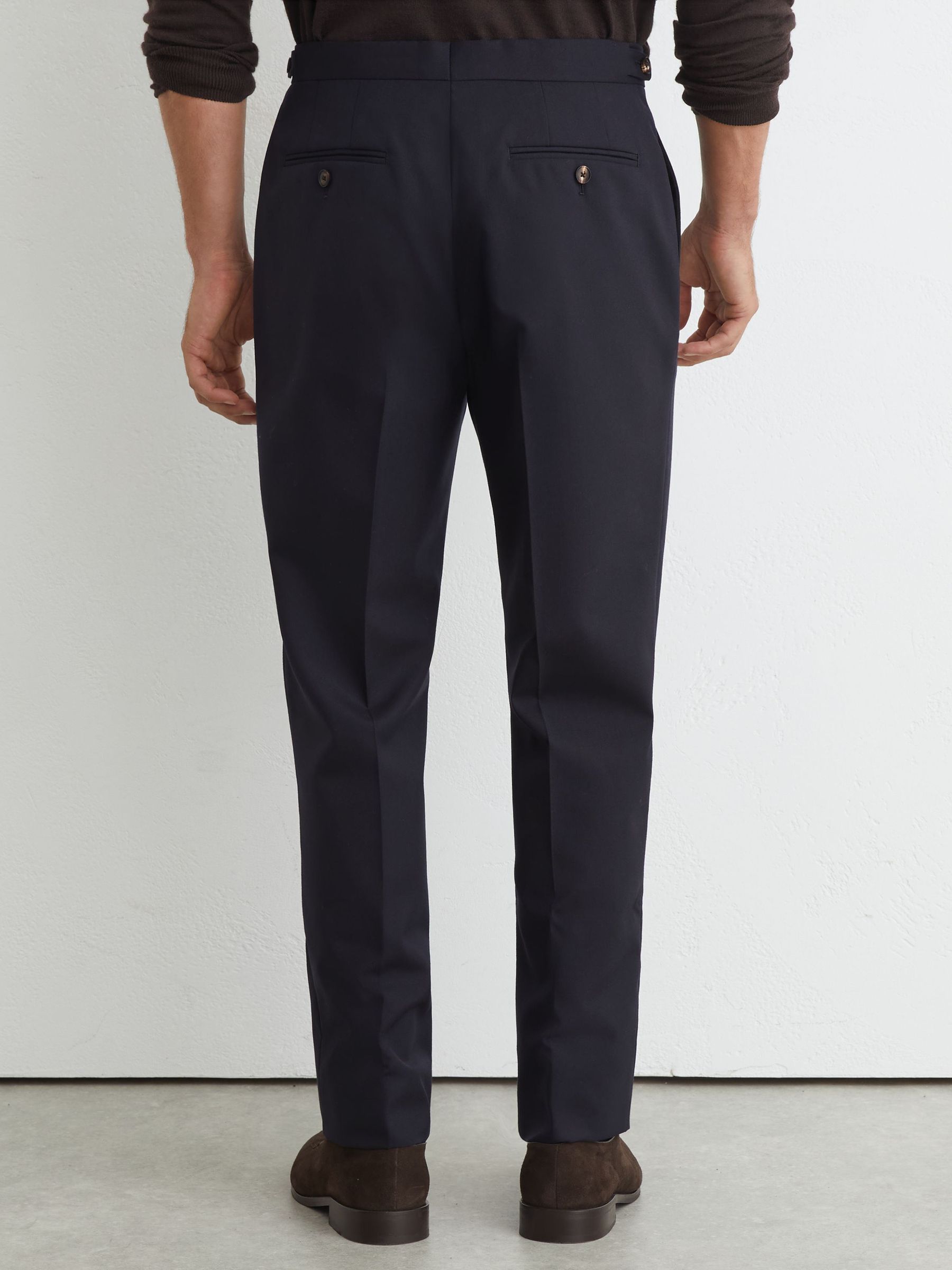 Suit Trousers in Navy - Image 5 of 6