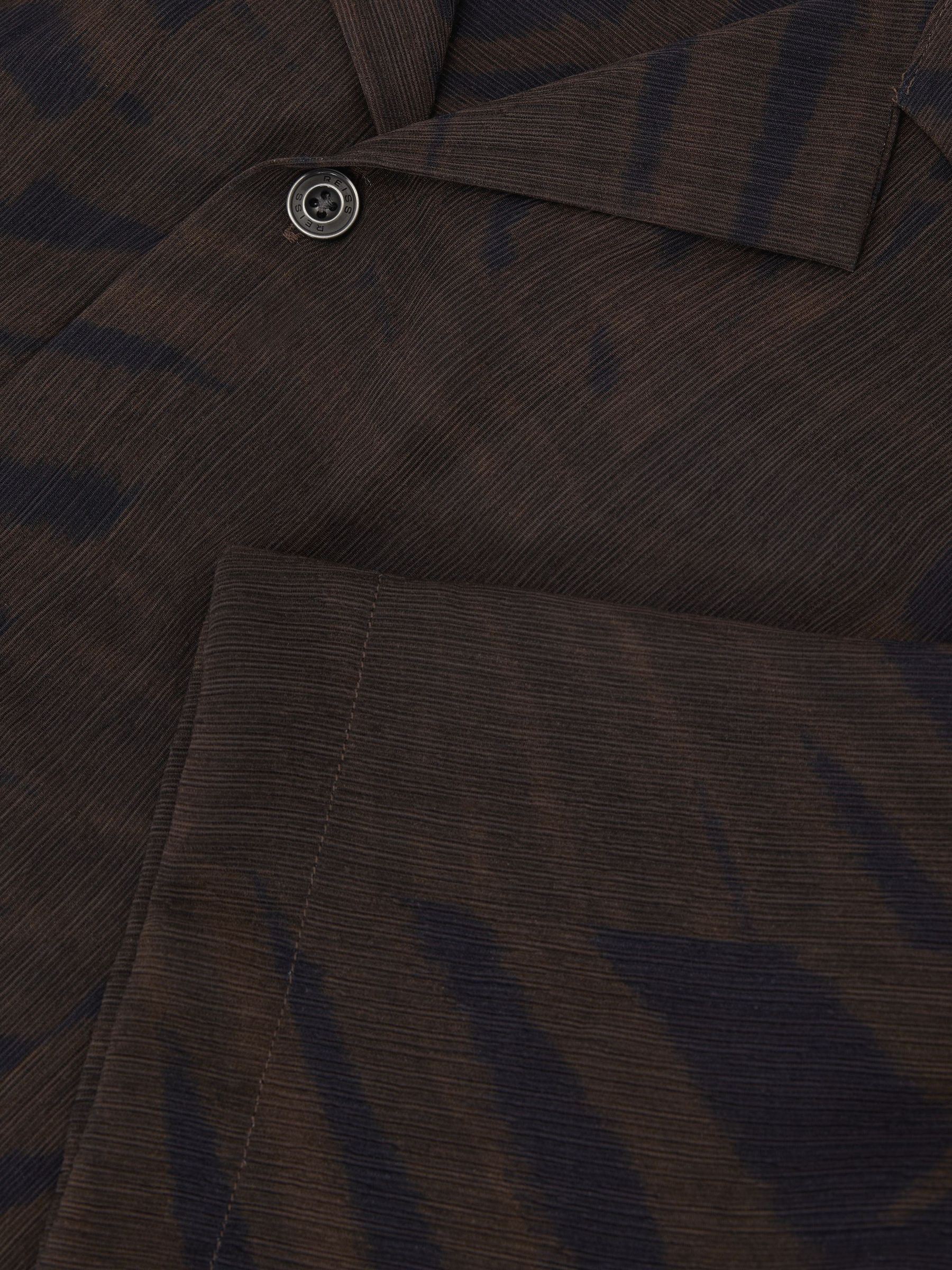Chemise en bleu marine/marron - Image 6 de 6