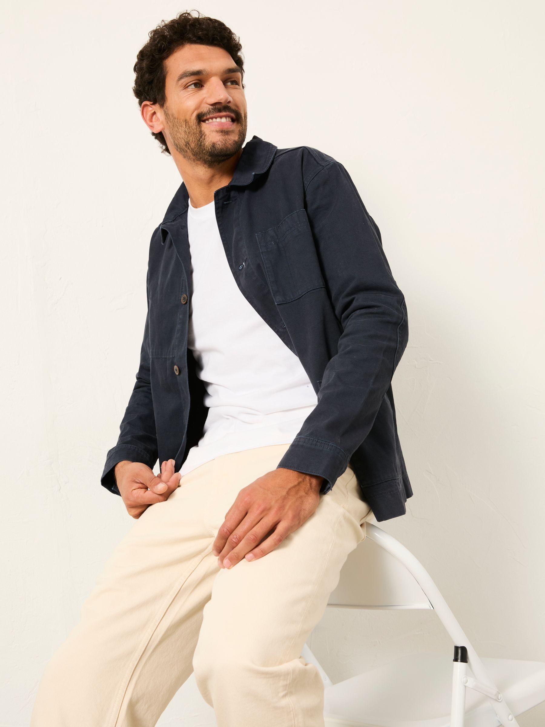 5 Pack Short Sleeve T-Shirts in White - Image 7 of 8