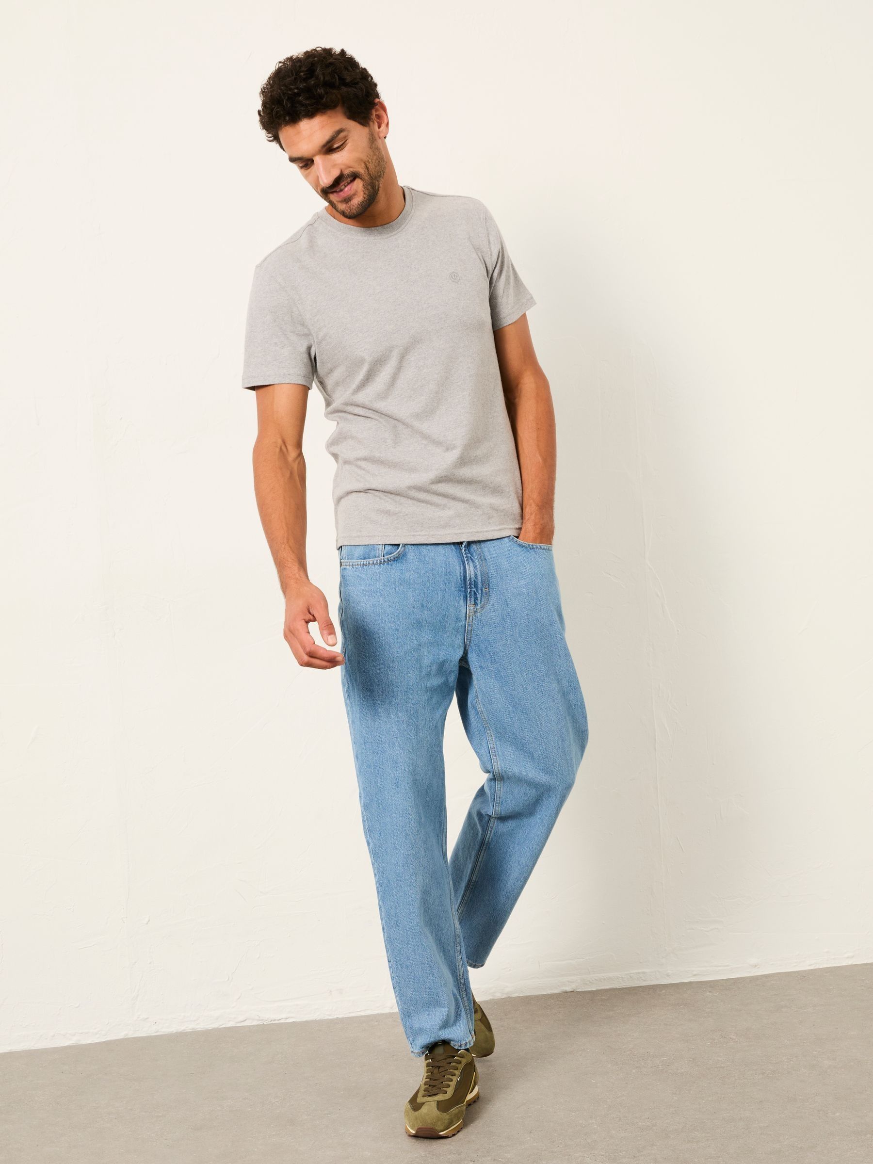 3 Pack Short Sleeve T-Shirts in White - Image 5 of 8