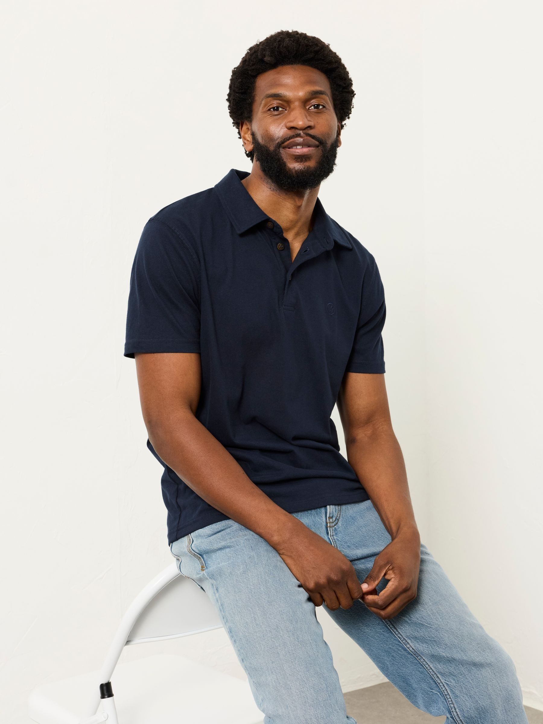 Navy Polo Shirts 2 Pack - Image 4 of 7
