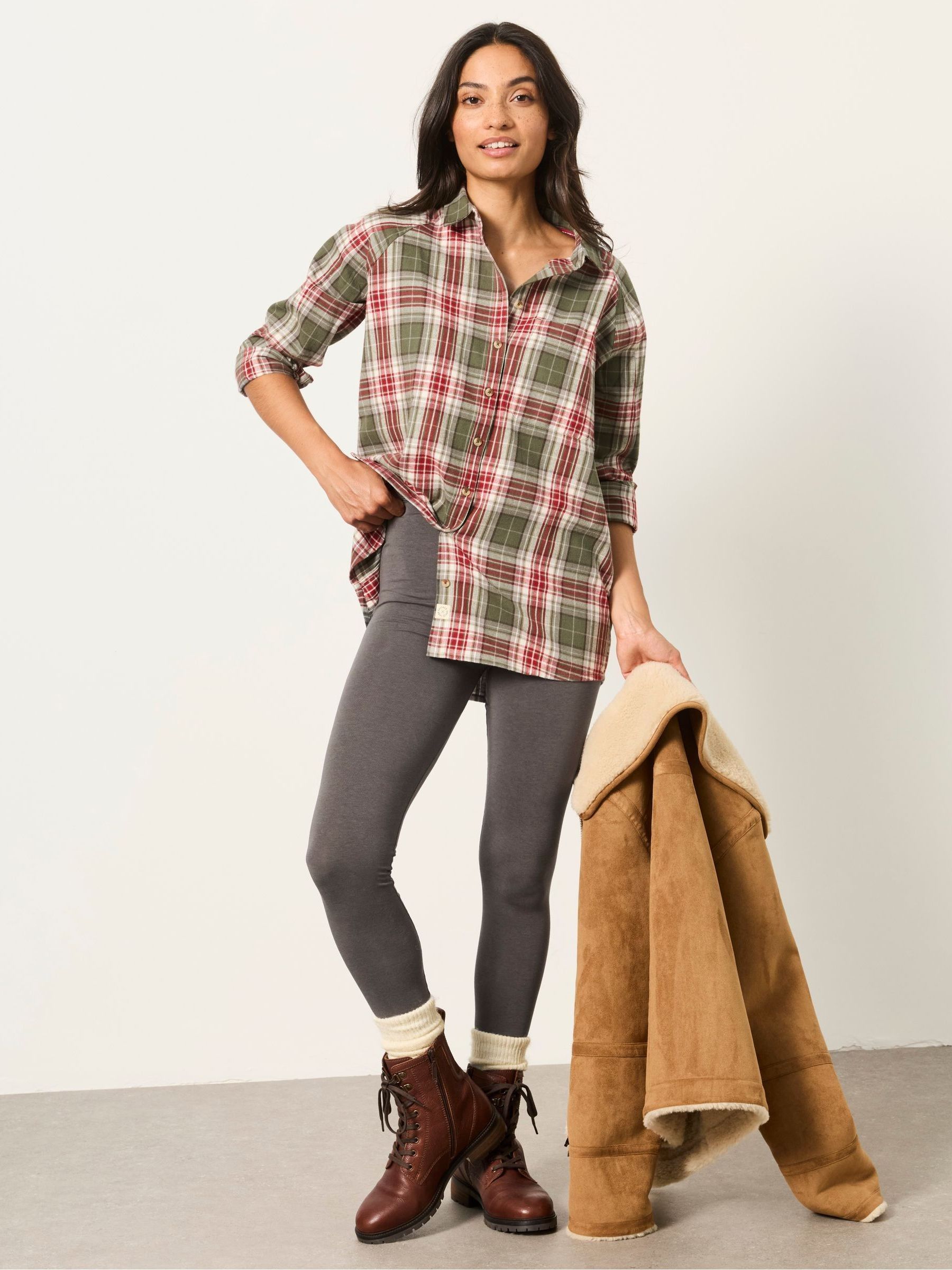 2 Pack Meribel Grey/Black Leggings - Image 5 of 8