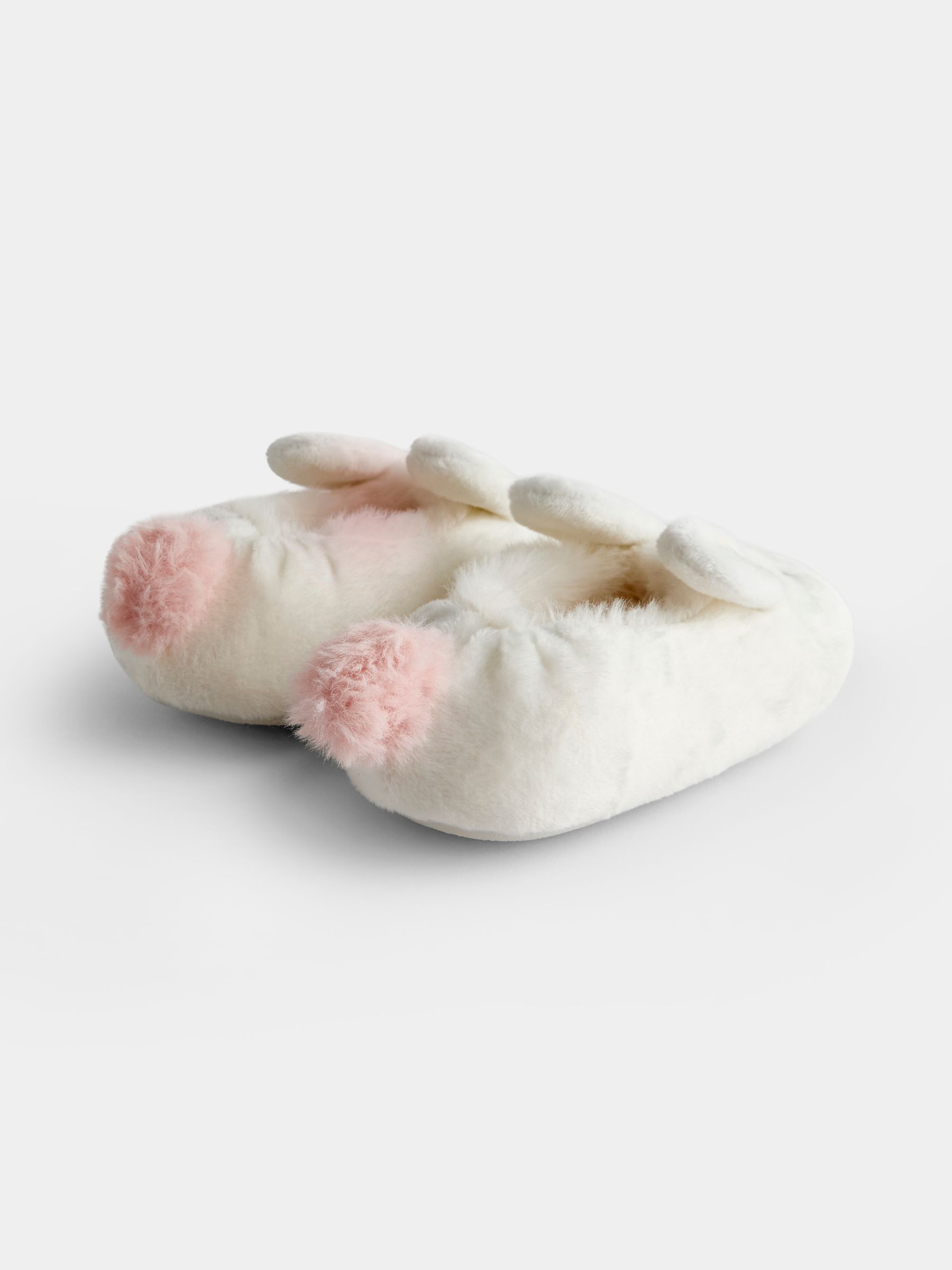 Cream Bunny Ballet Slippers - Image 2 of 4